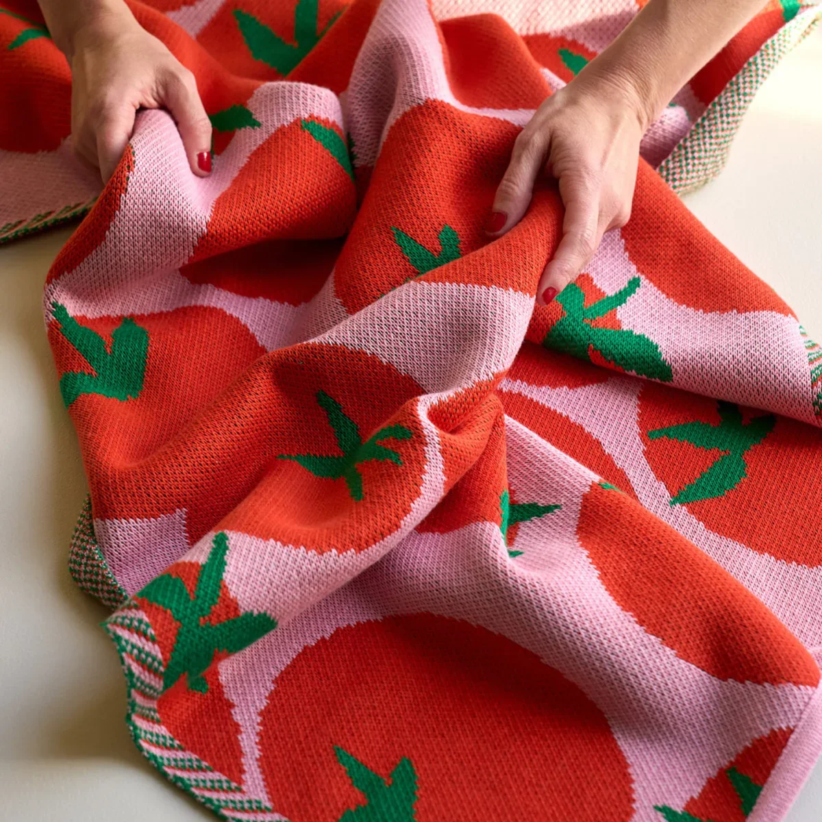 Petit plaid Gaspacho - Image 2