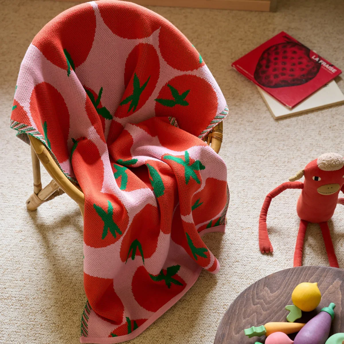 Petit plaid Gaspacho - Image 3