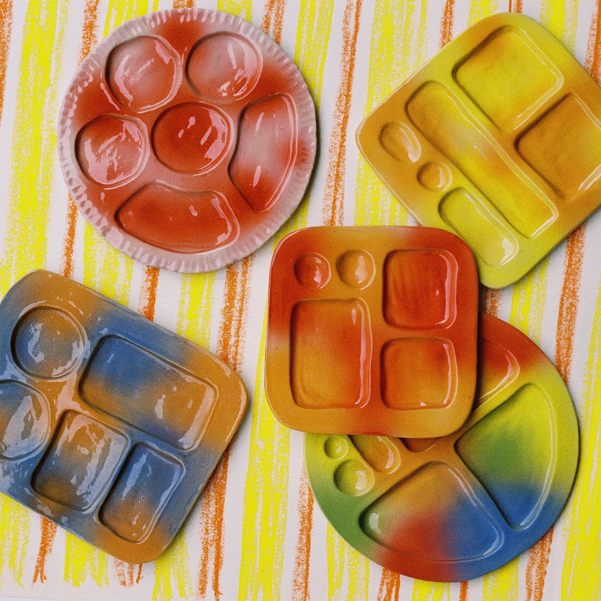 Assiette apéro Airbrush [modèles variés]