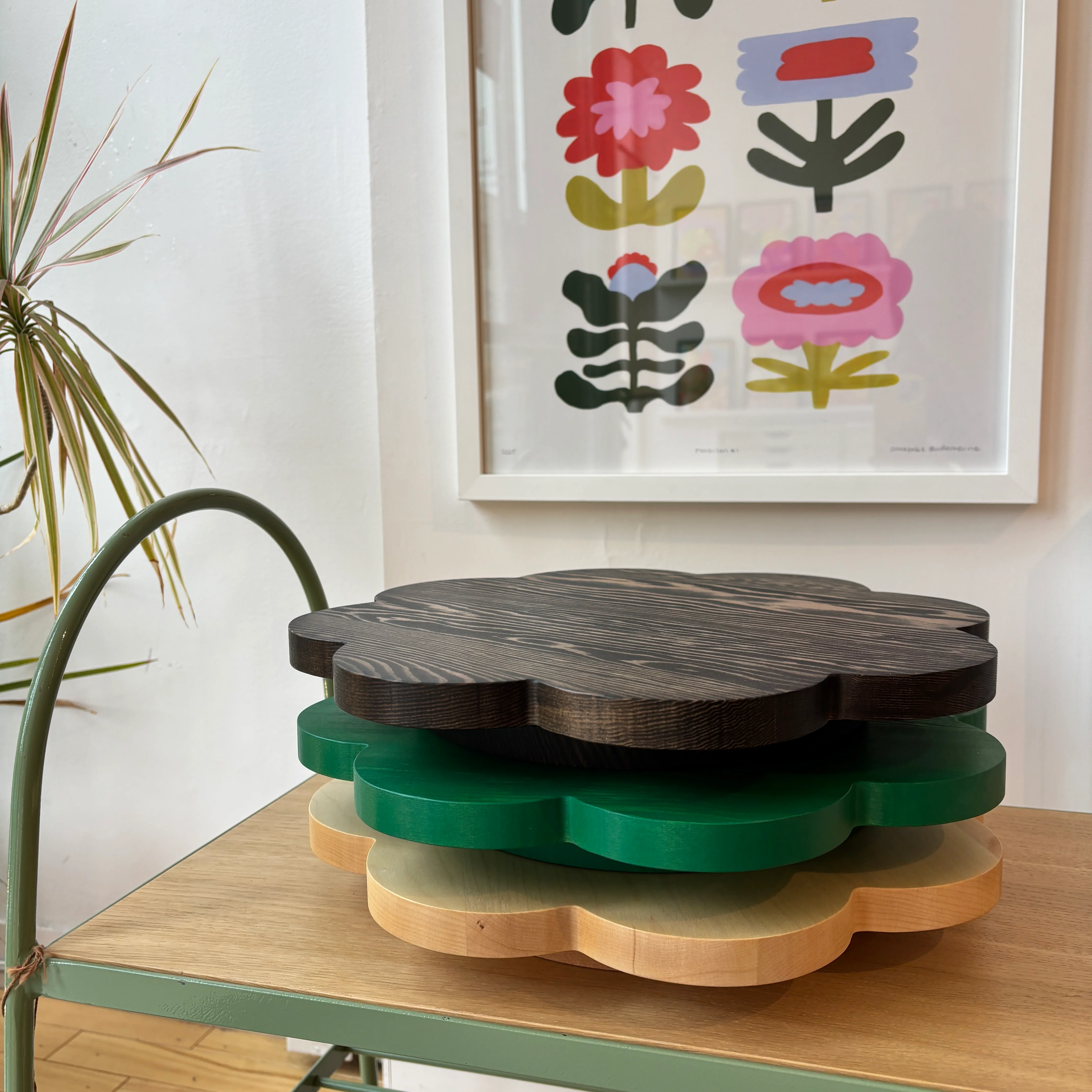 Plateau pivotant Rosa en bois [couleurs variées] - Image 10