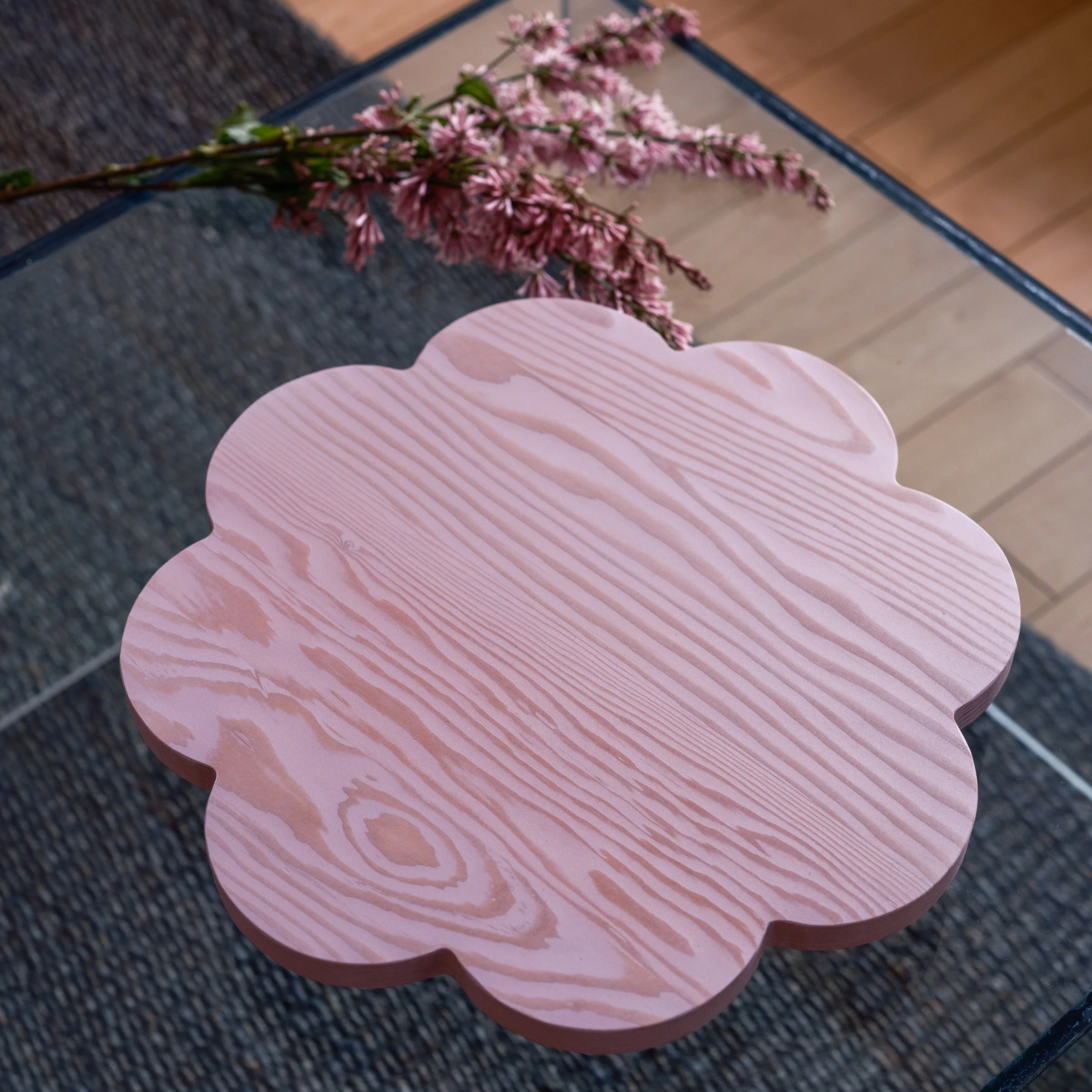Plateau pivotant Rosa en bois [couleurs variées] - Image 2