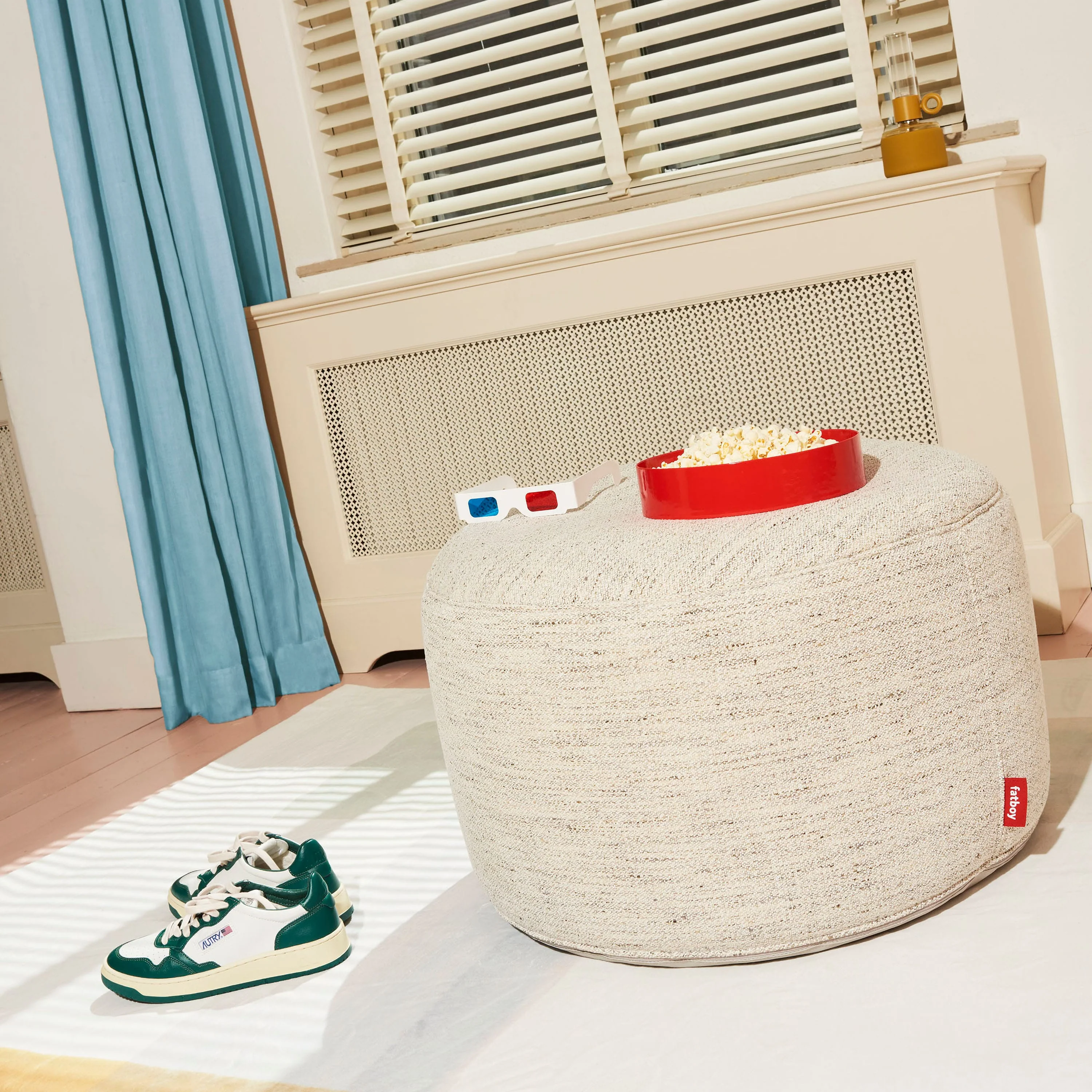 Pouf ottoman Point Mingle [couleurs variées]