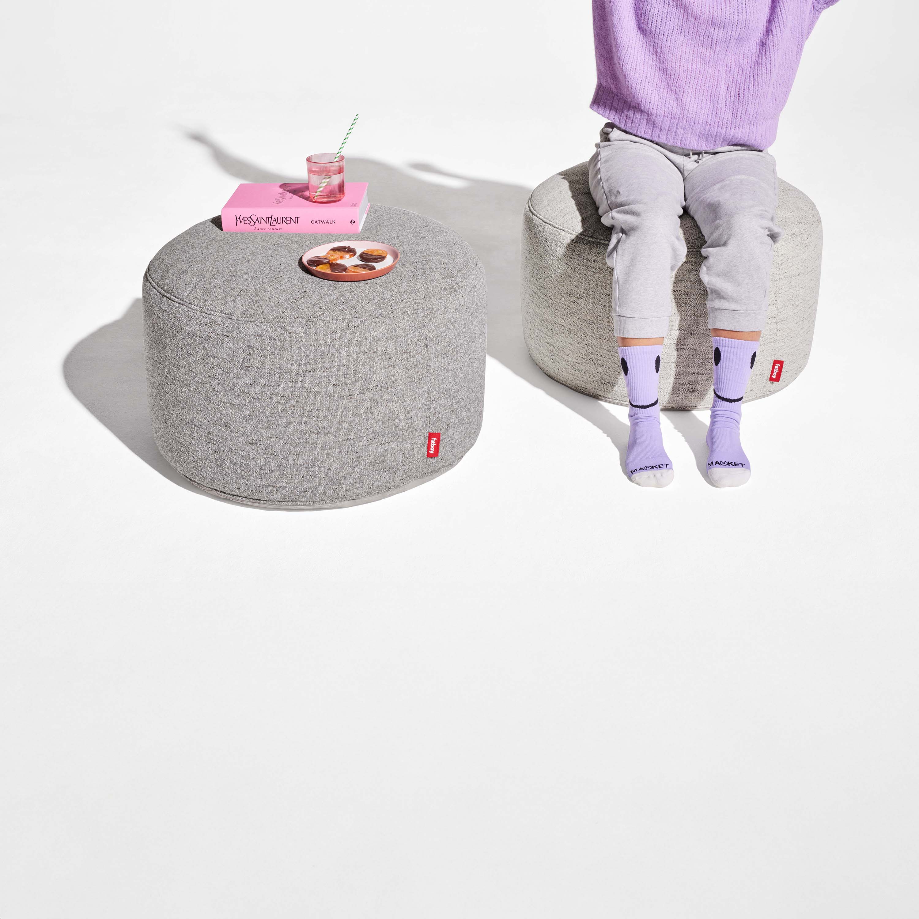 Pouf ottoman Point Mingle [couleurs variées] - Image 3
