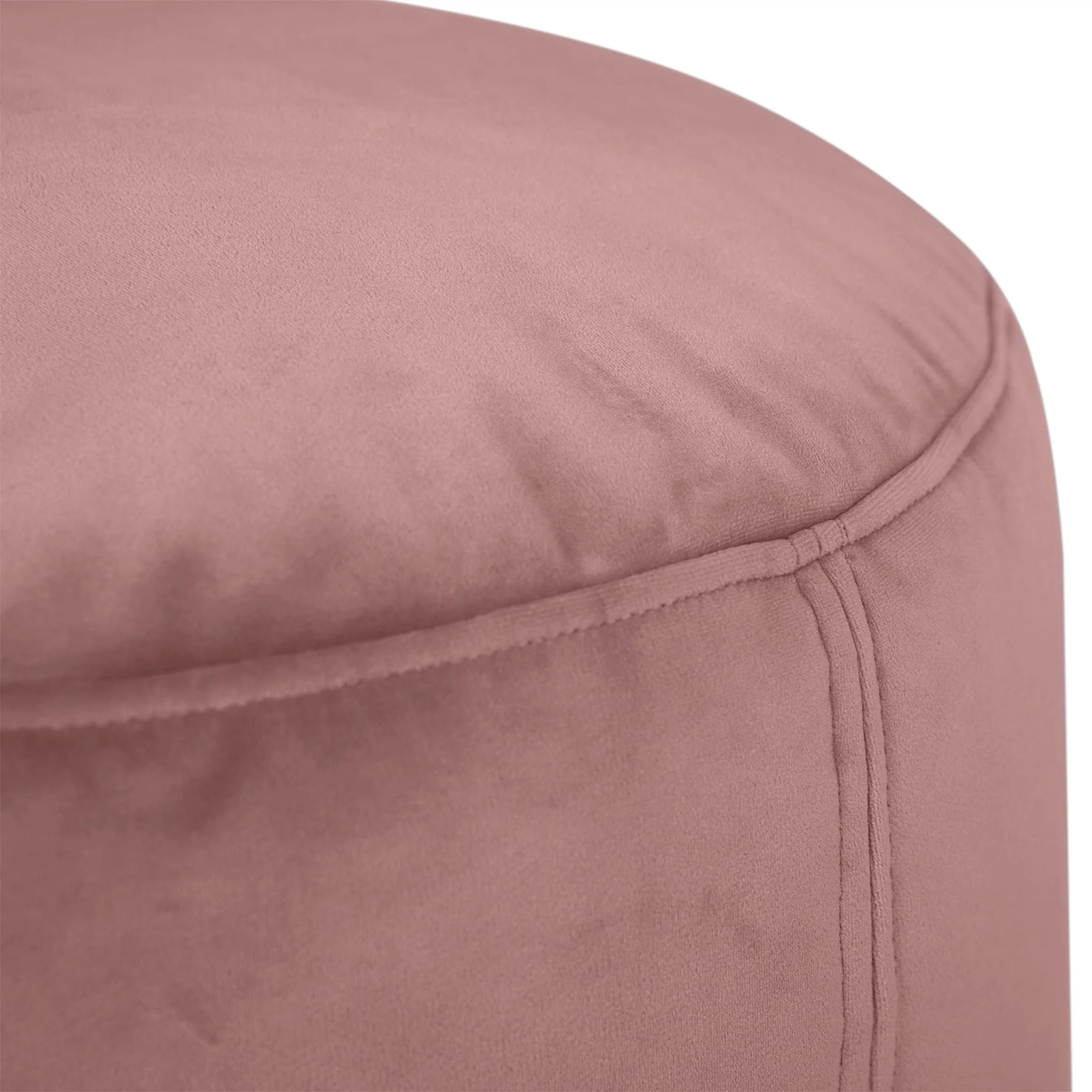 Petit pouf ottoman Point velours [couleurs variées] - Image 4