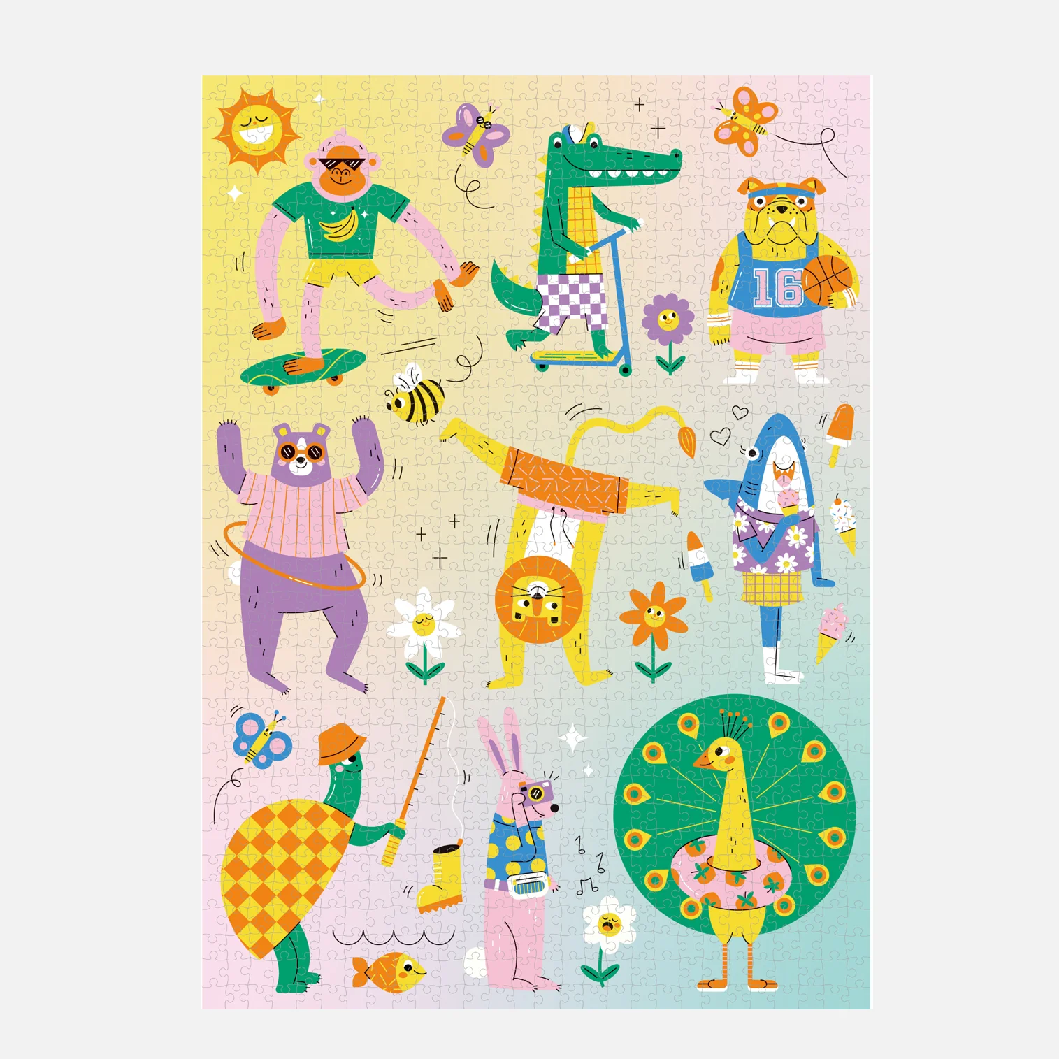 Puzzle Festivanimals - 1000 morceaux - Image 3