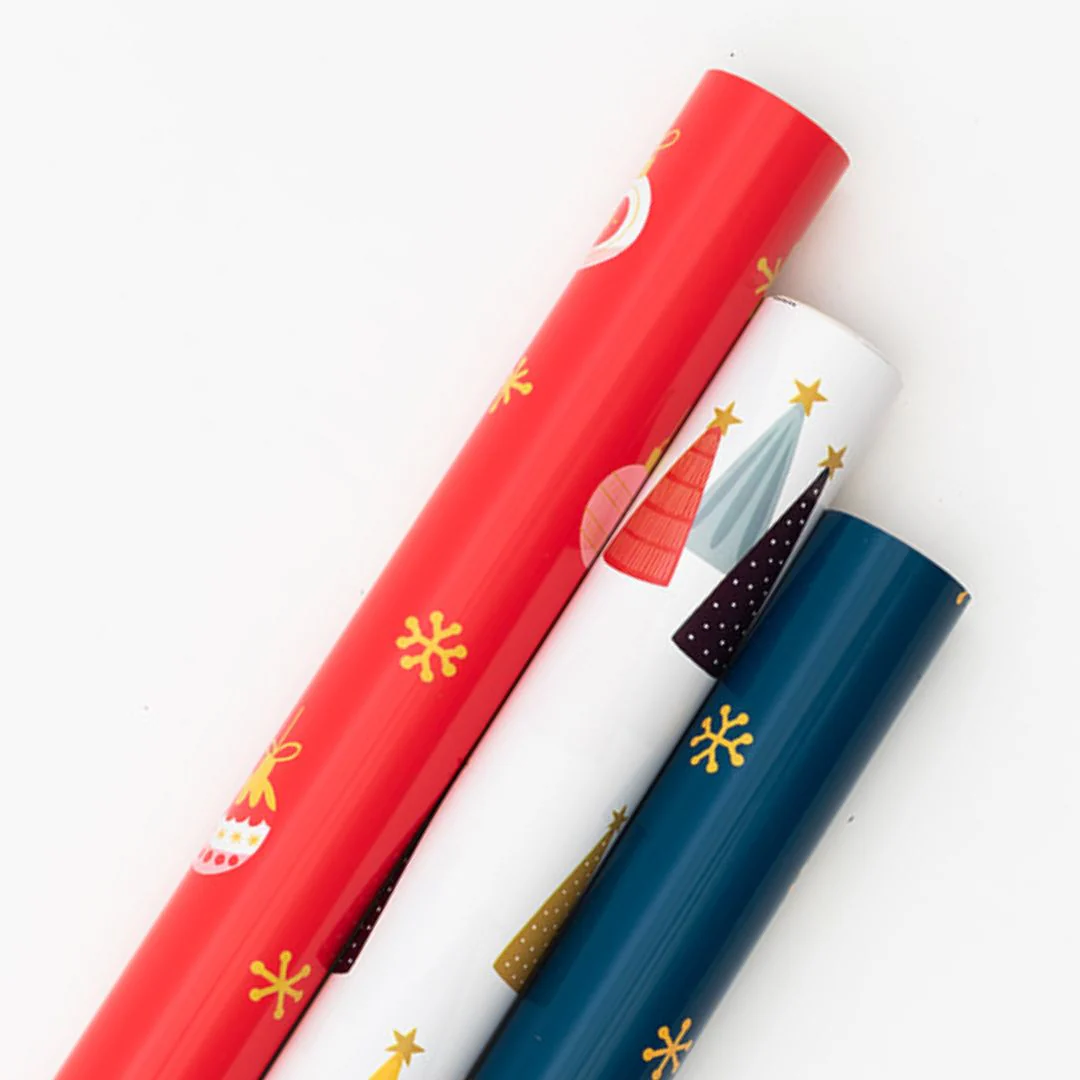 Rouleaux de papier d'emballage Winter wonderland 10pi