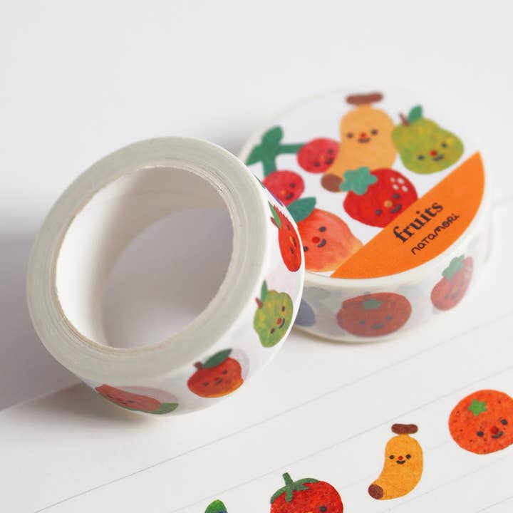 Ruban adhésif Washi 'Fruits' - Image 2