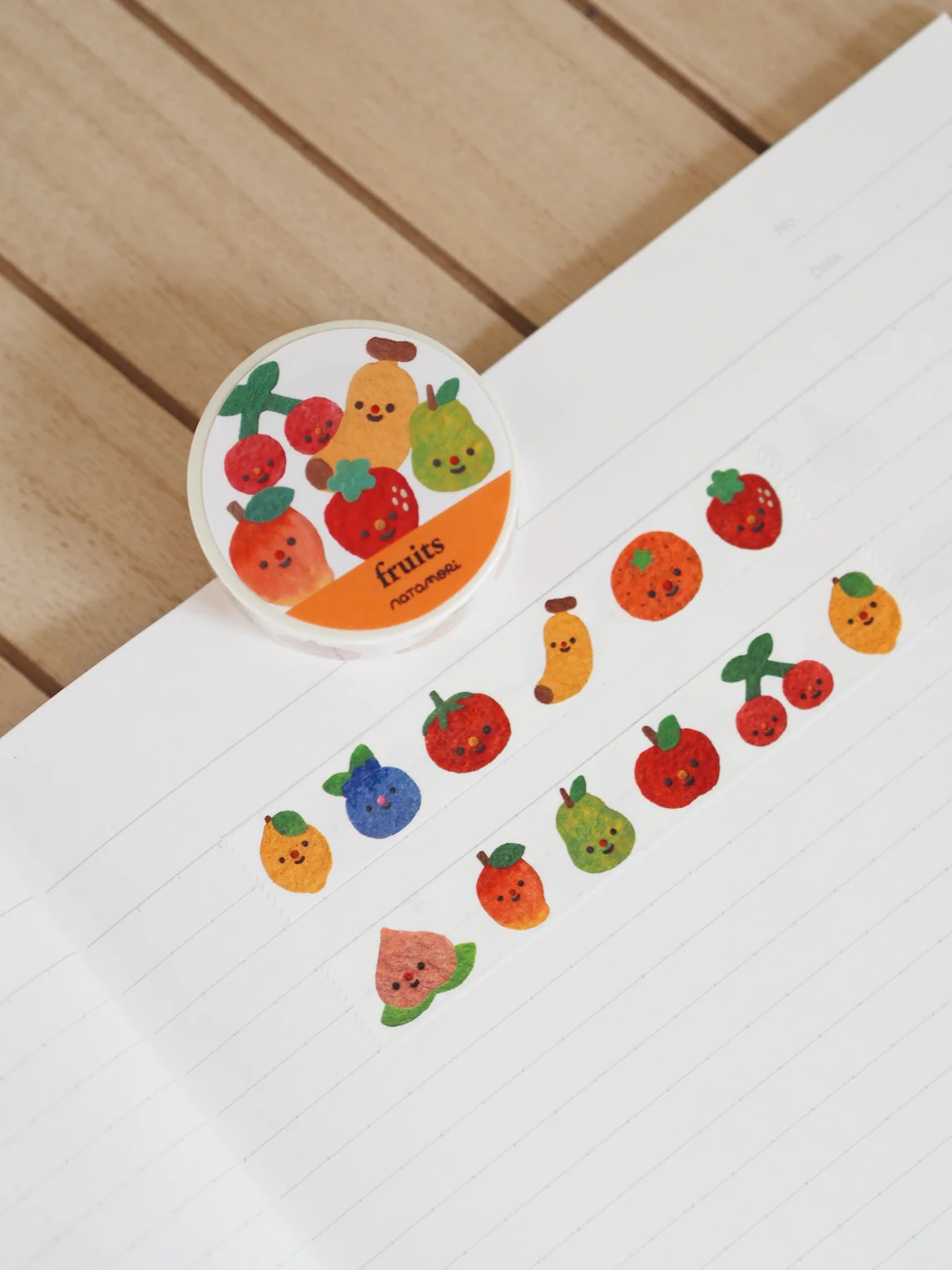 Ruban adhésif Washi 'Fruits' - Image 4