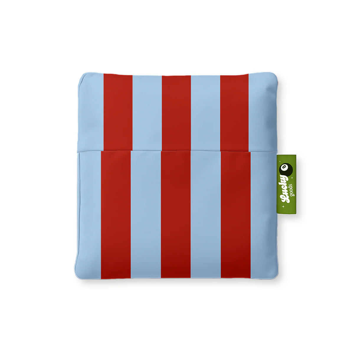 Sac réutilisable rayures Bleu & Rouge - Image 3