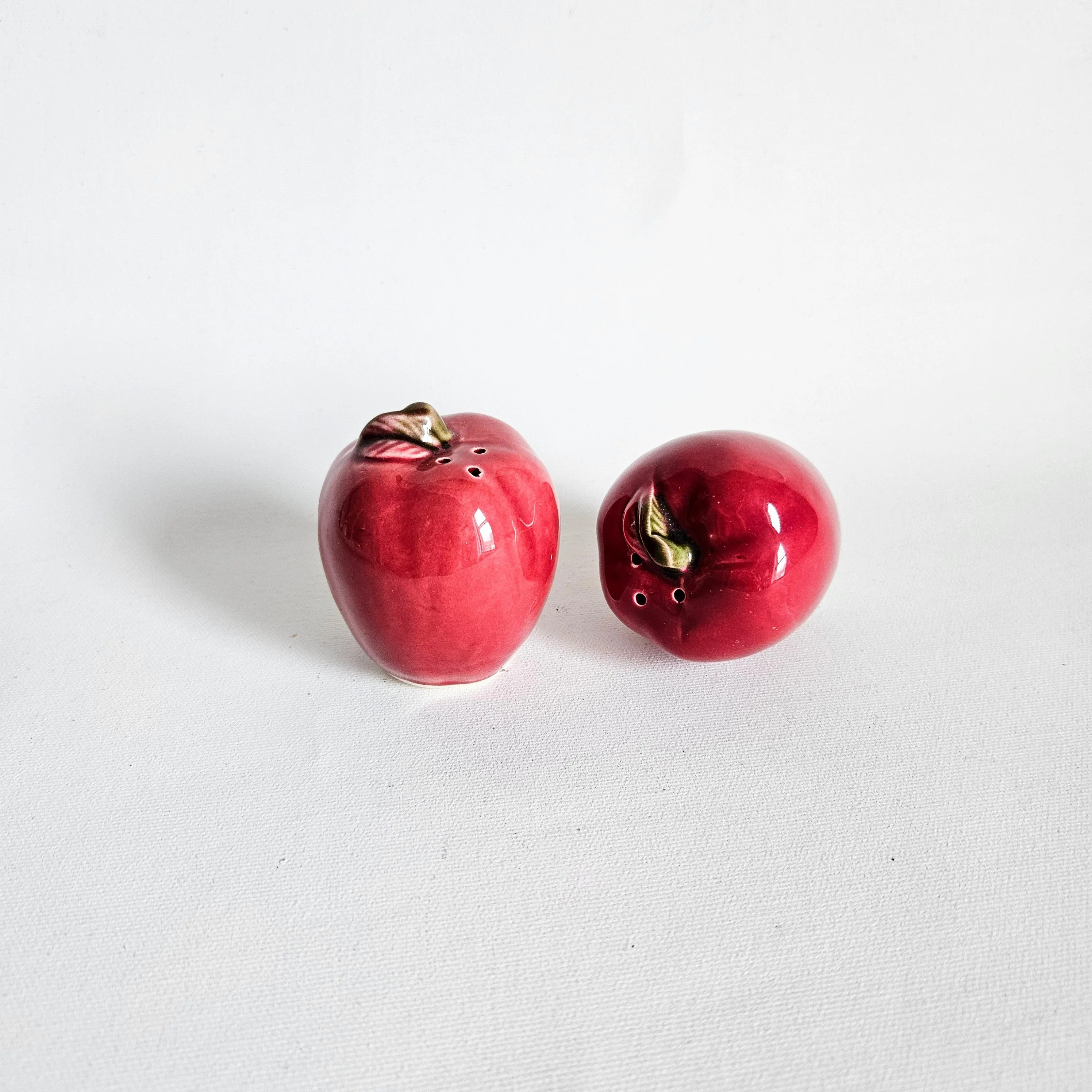 Salière-poivrière Pommes vintage - Image 3