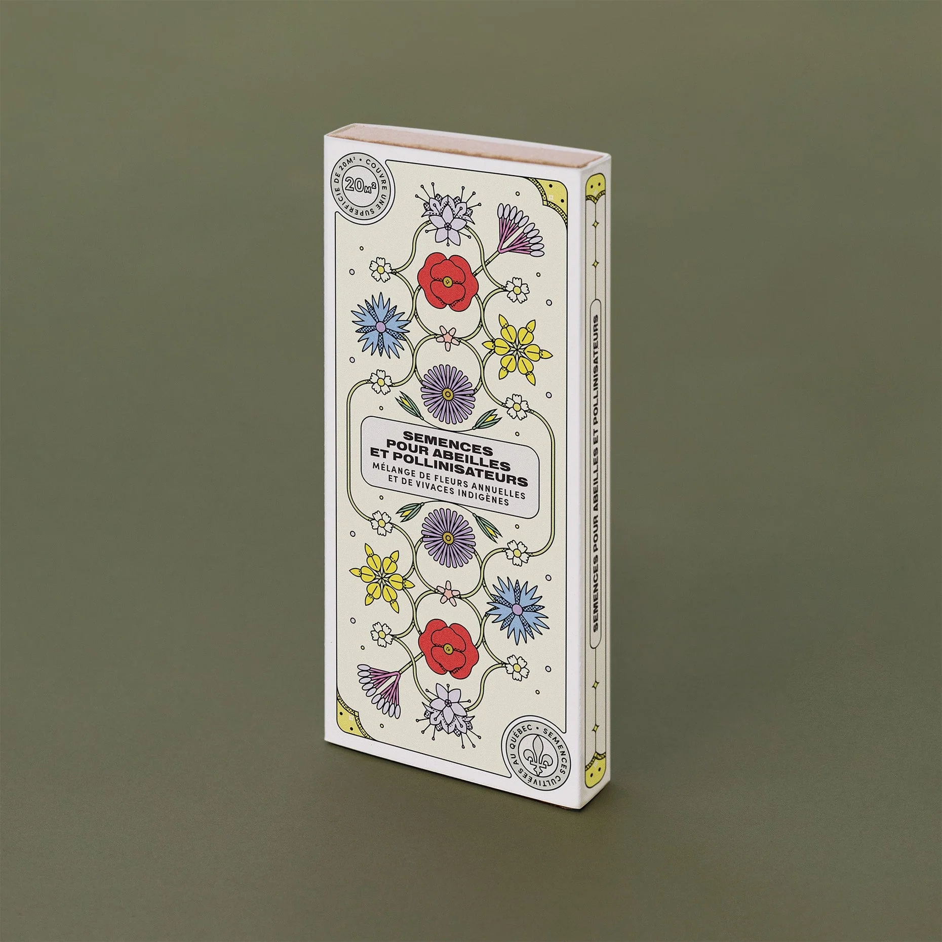 Coffret de semences Collection abeilles et pollinisateurs
