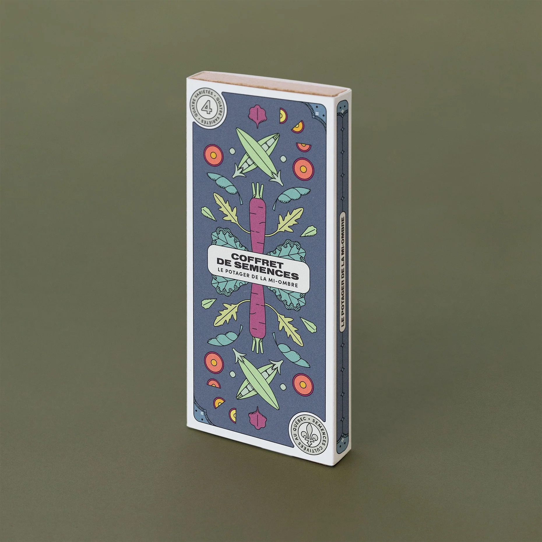 Coffret de semences Le potager de la mi-ombre