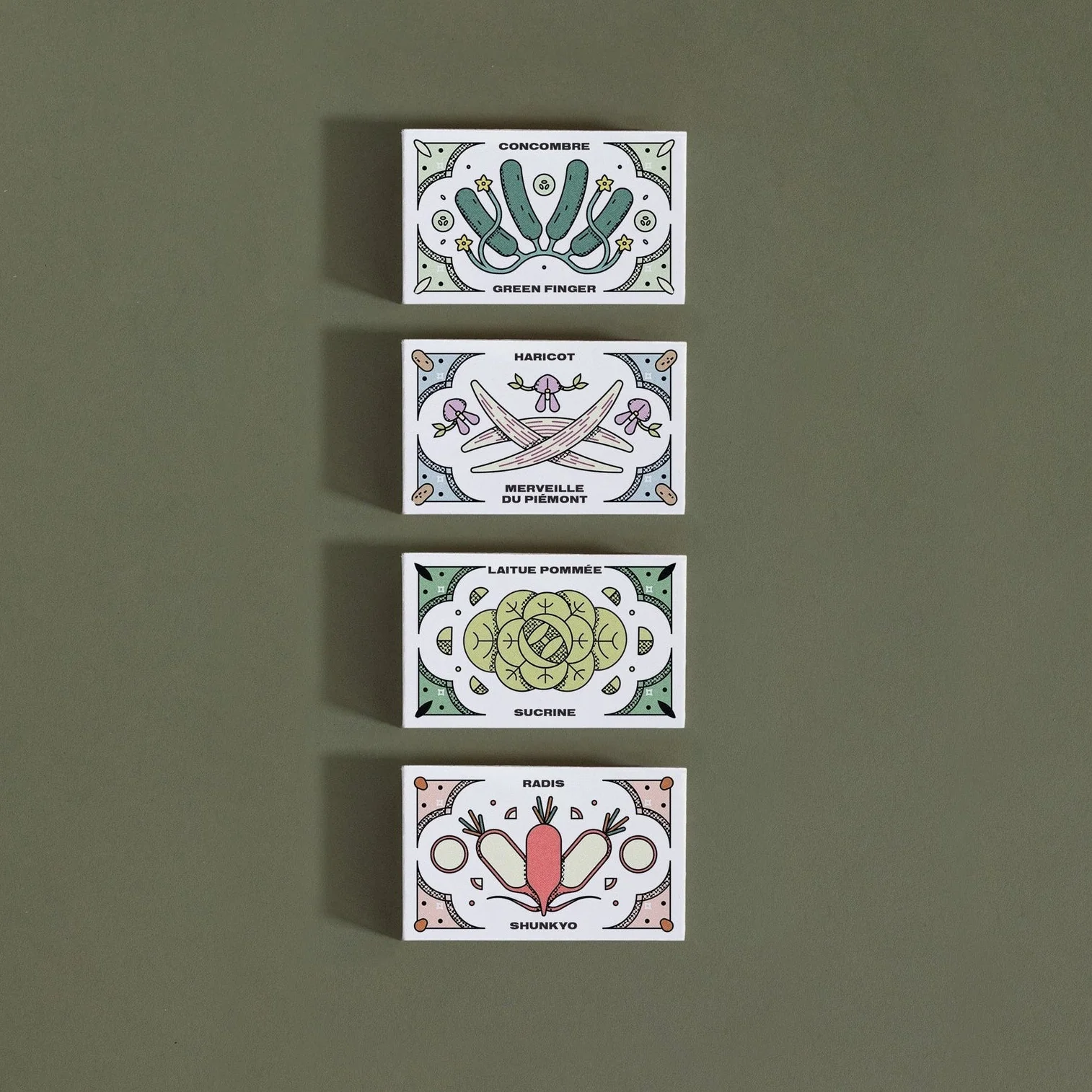 Coffret de semences Légumes à semer directement au potager - Image 2