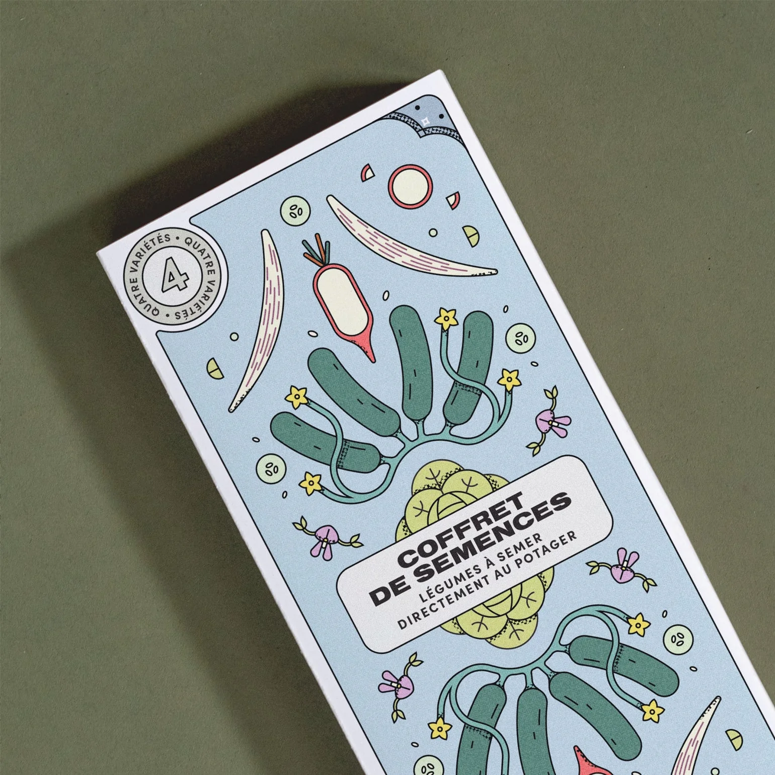 Coffret de semences Légumes à semer directement au potager - Image 3