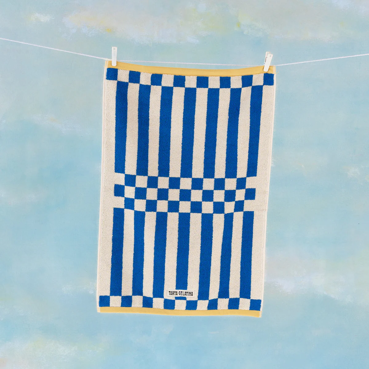 Serviette à main Clubhouse bleu