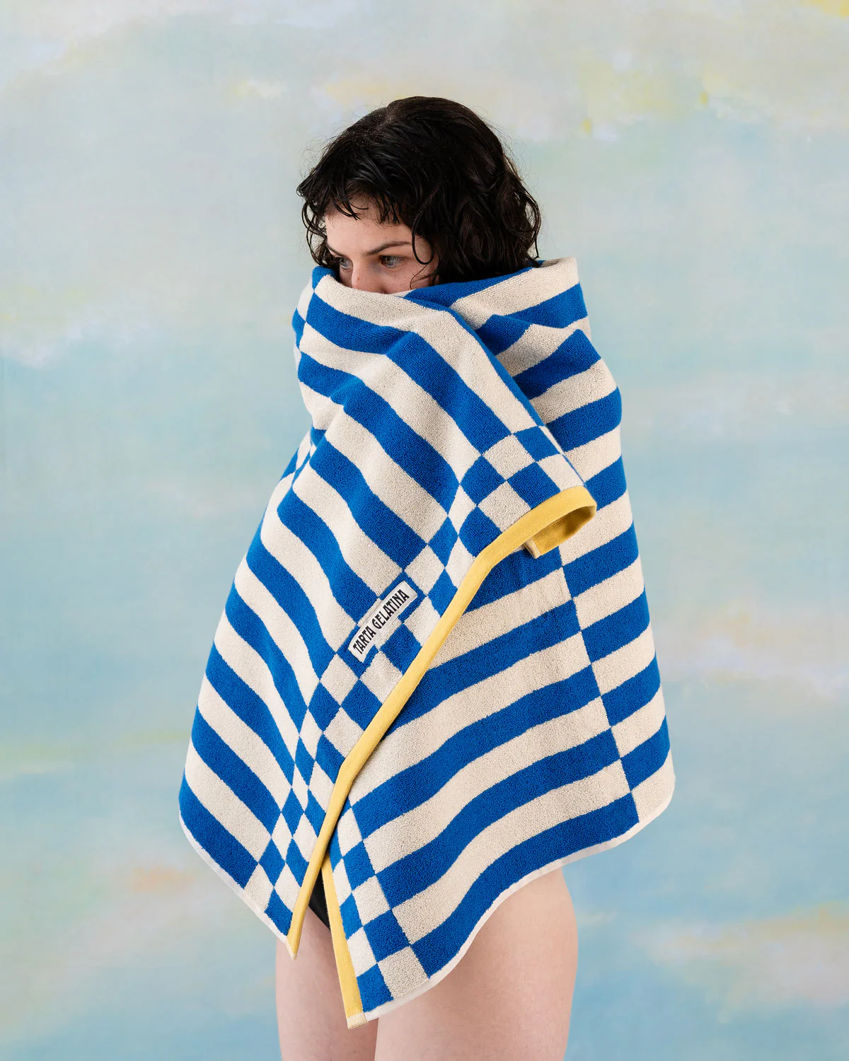 Serviette de bain Clubhouse bleu - Image 2