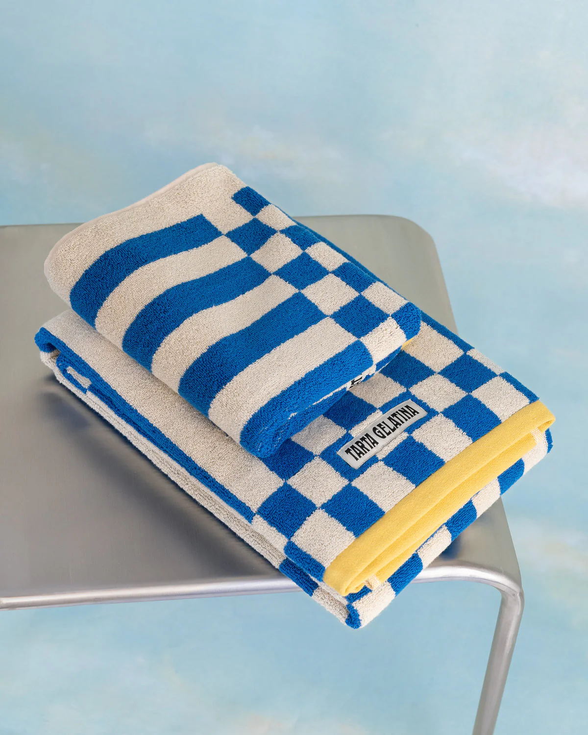 Serviette à main Clubhouse bleu - Image 2