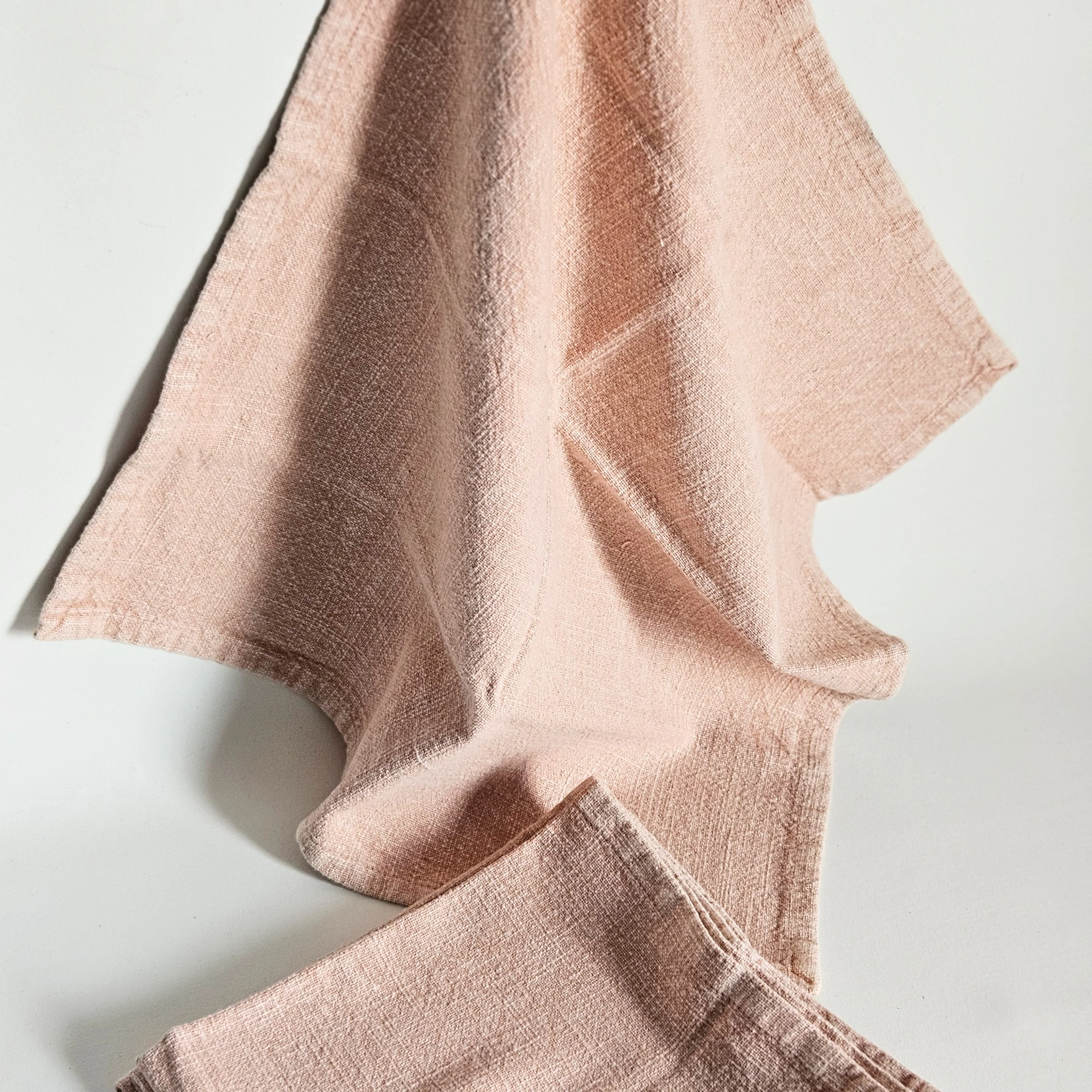 Lot de 4 serviettes de table tissées vintages - Image 4