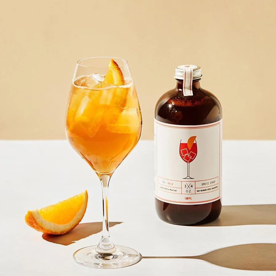 Sirop à cocktail 'Spritz' maison