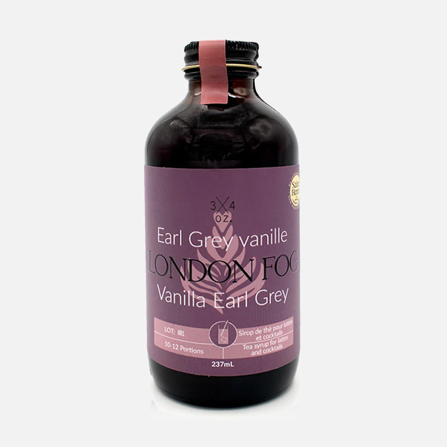 Sirop London Fog Earl Grey Vanille