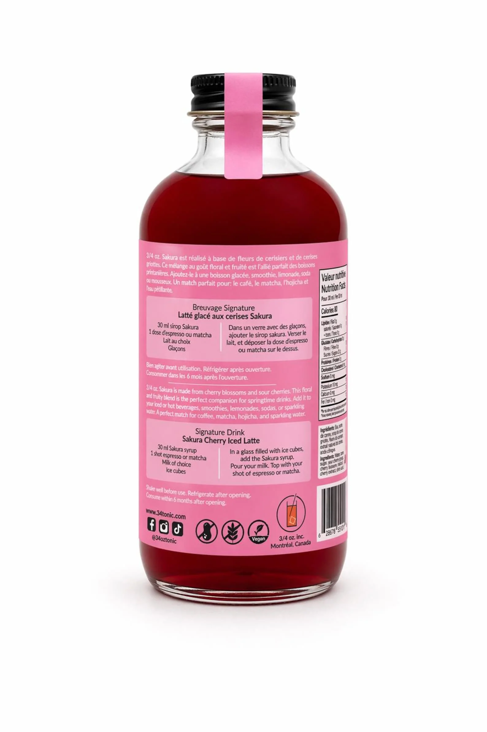 Sirop Sakura Cerises - Image 2