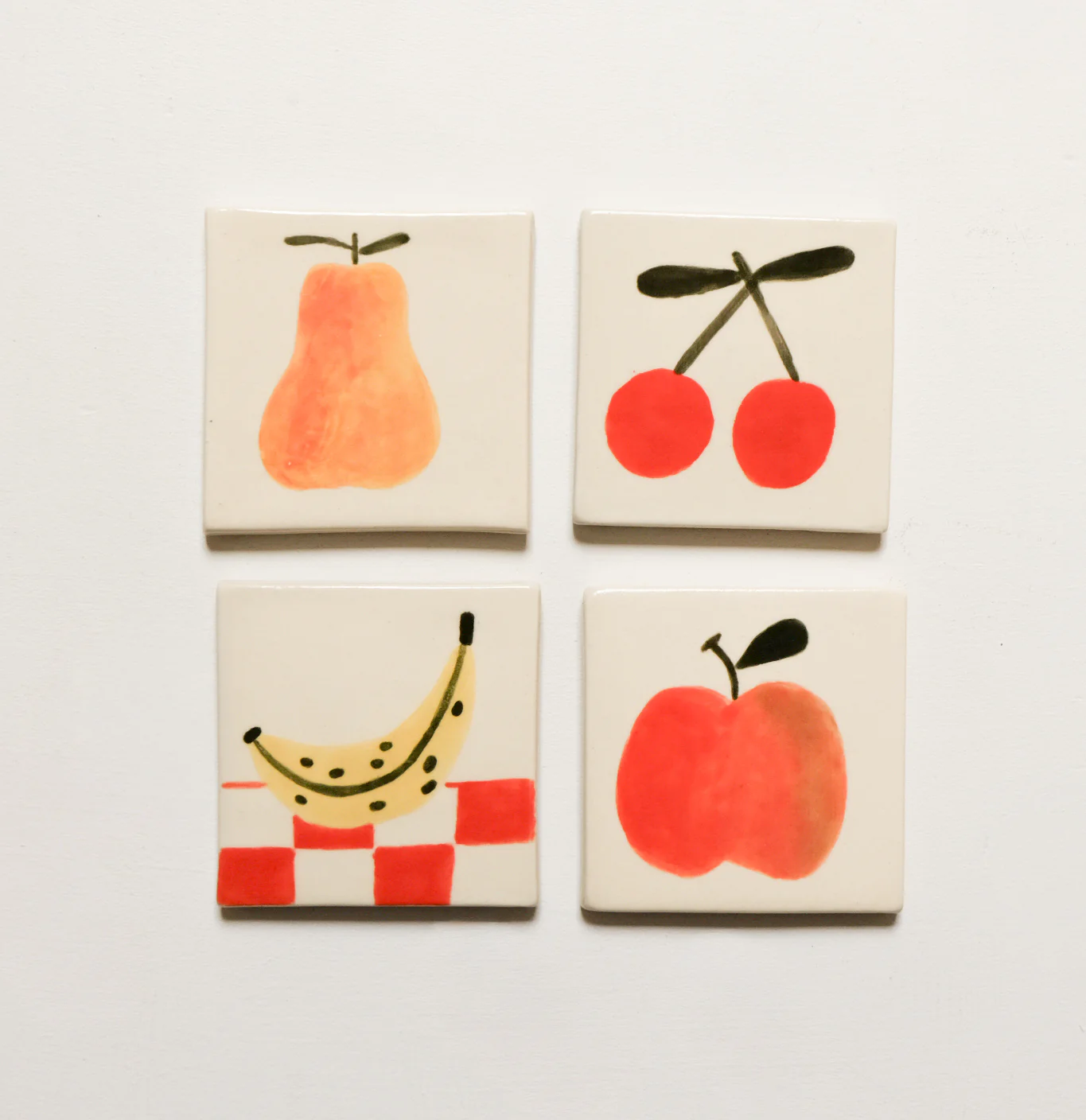 Sous-verre / tuile en céramique [modèles variés] - Image 3