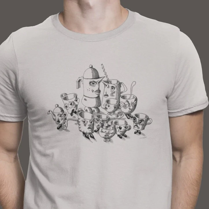 T-shirt unisexe Art T-shirt Club par Camille Pomerlo