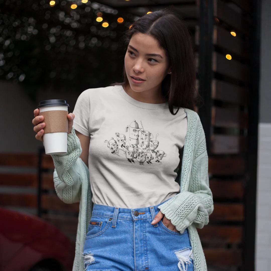 T-shirt unisexe Art T-shirt Club par Camille Pomerlo - Image 2