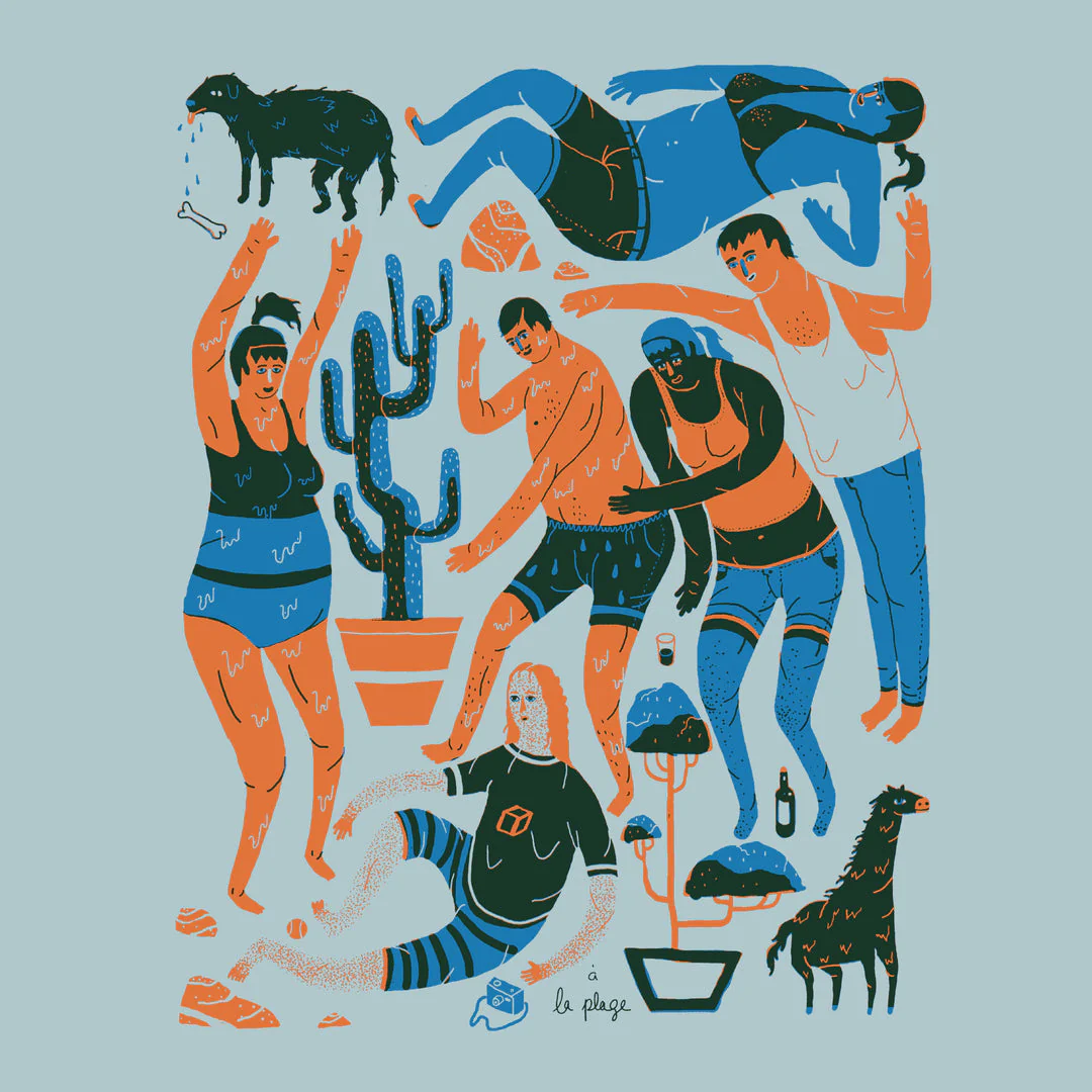 T-shirt unisexe Art T-shirt Club par Charles-Etienne Brochu - Image 2
