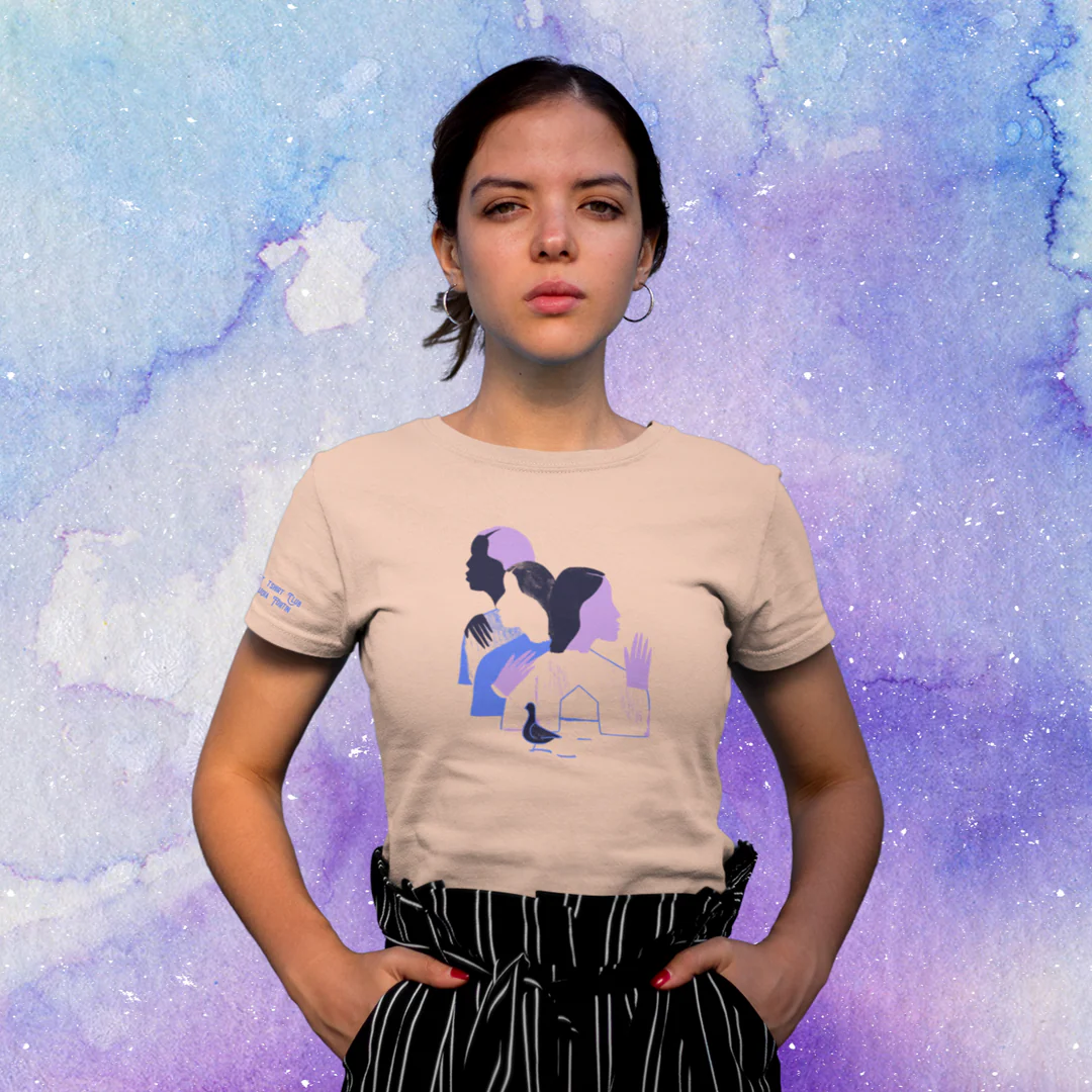 T-shirt unisexe Art T-shirt Club par Claudia Fortin - Image 2