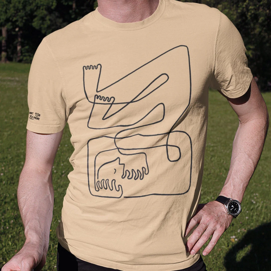 T-shirt unisexe Art T-shirt Club par Mireille St-Pierre - Image 2