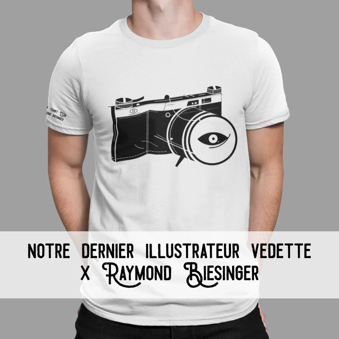 T-shirt unisexe Art T-shirt Club par Raymond Biesinger - Image 3