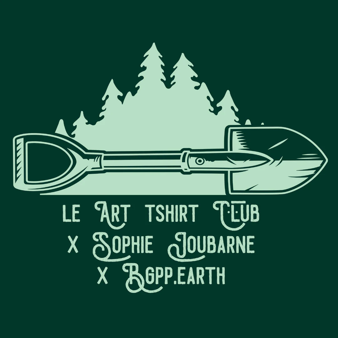 T-shirt unisexe Art T-shirt Club par Sophie Joubarne X BGPP - Image 4
