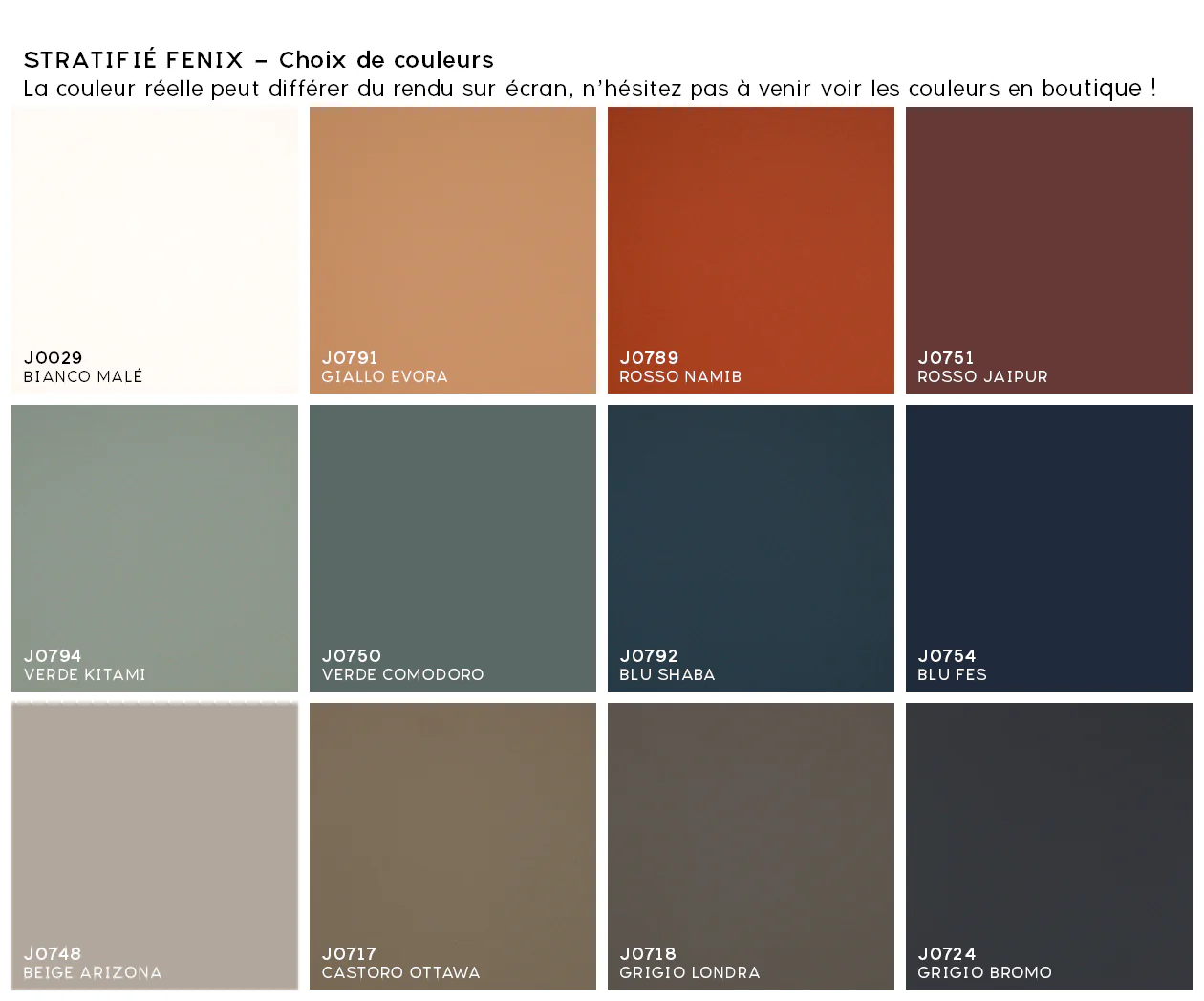 Table Nuage de 38 à 46po [couleurs variées sur commande] - Image 22