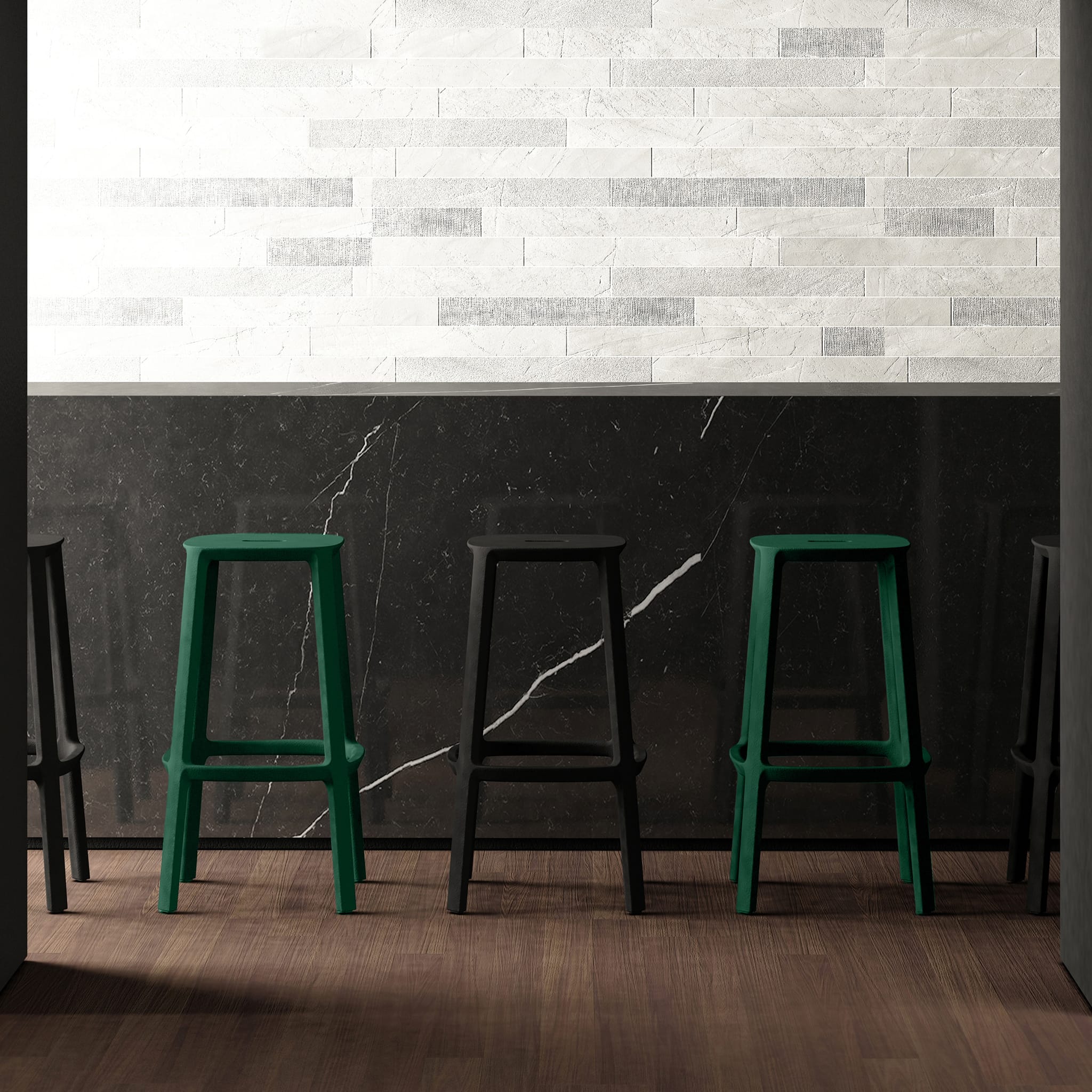 Tabouret Cadrea  [couleurs variées] - Image 6