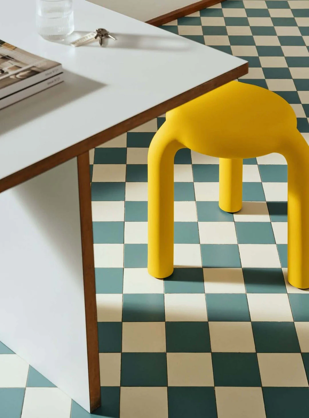 Tabouret Piccolo blanc - Image 3