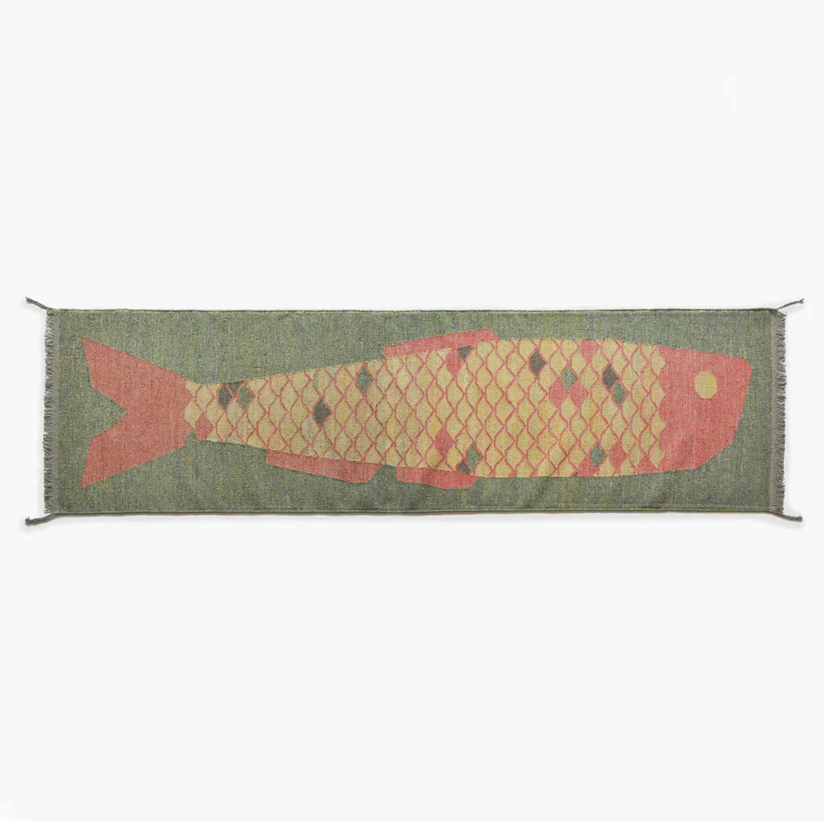 Tapis gold Lucky fish [sur commande]