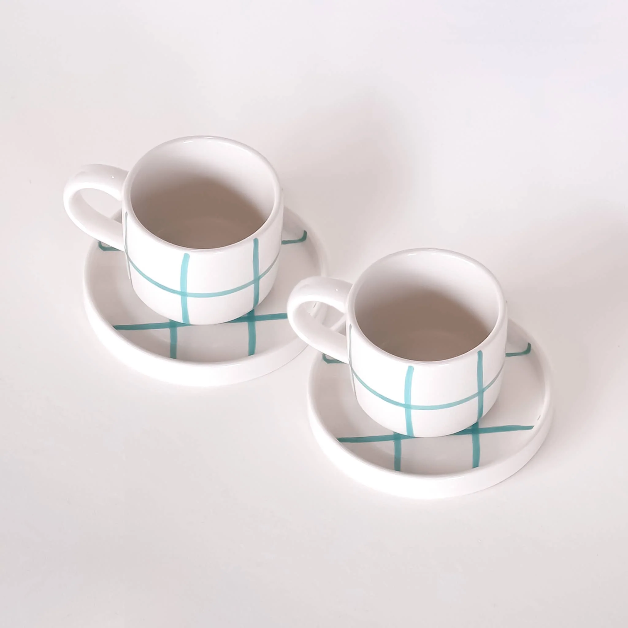 Tasse espresso et soucoupe amalfi menthe - Image 2
