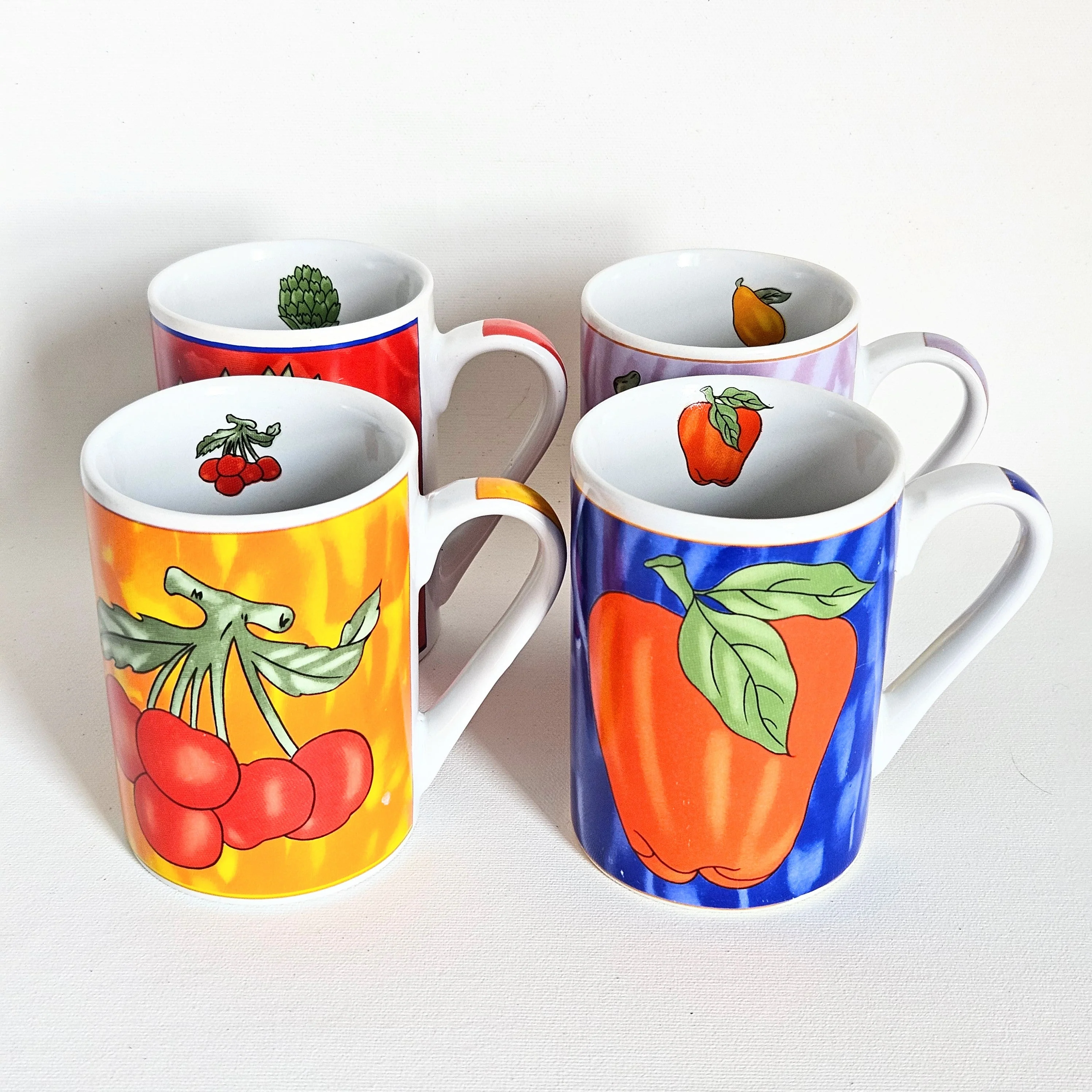 Tasse Fruit/Légume vintage en céramique - Image 4