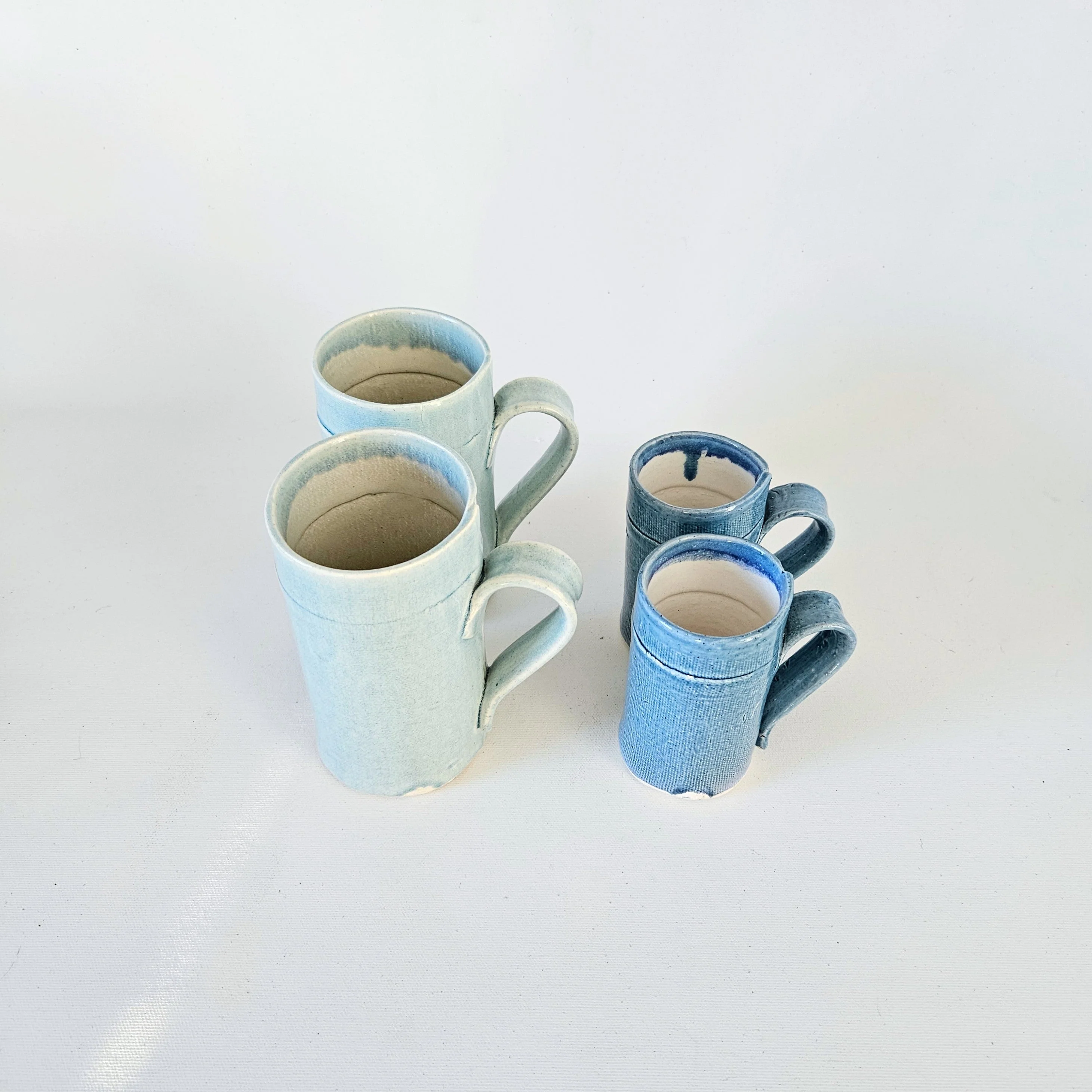 Duo de tasses en céramique artisanale - Image 3