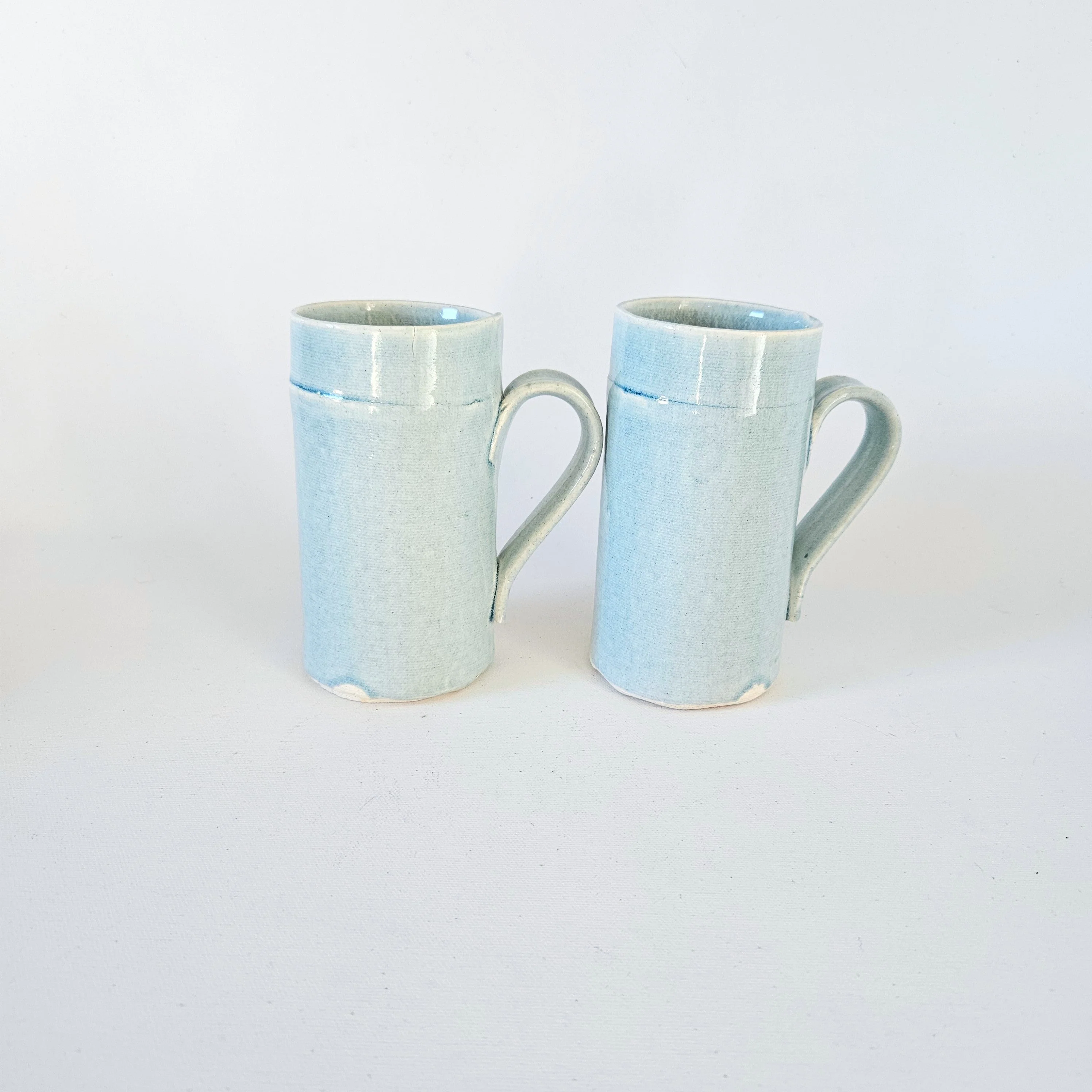 Duo de tasses en céramique artisanale - Image 4