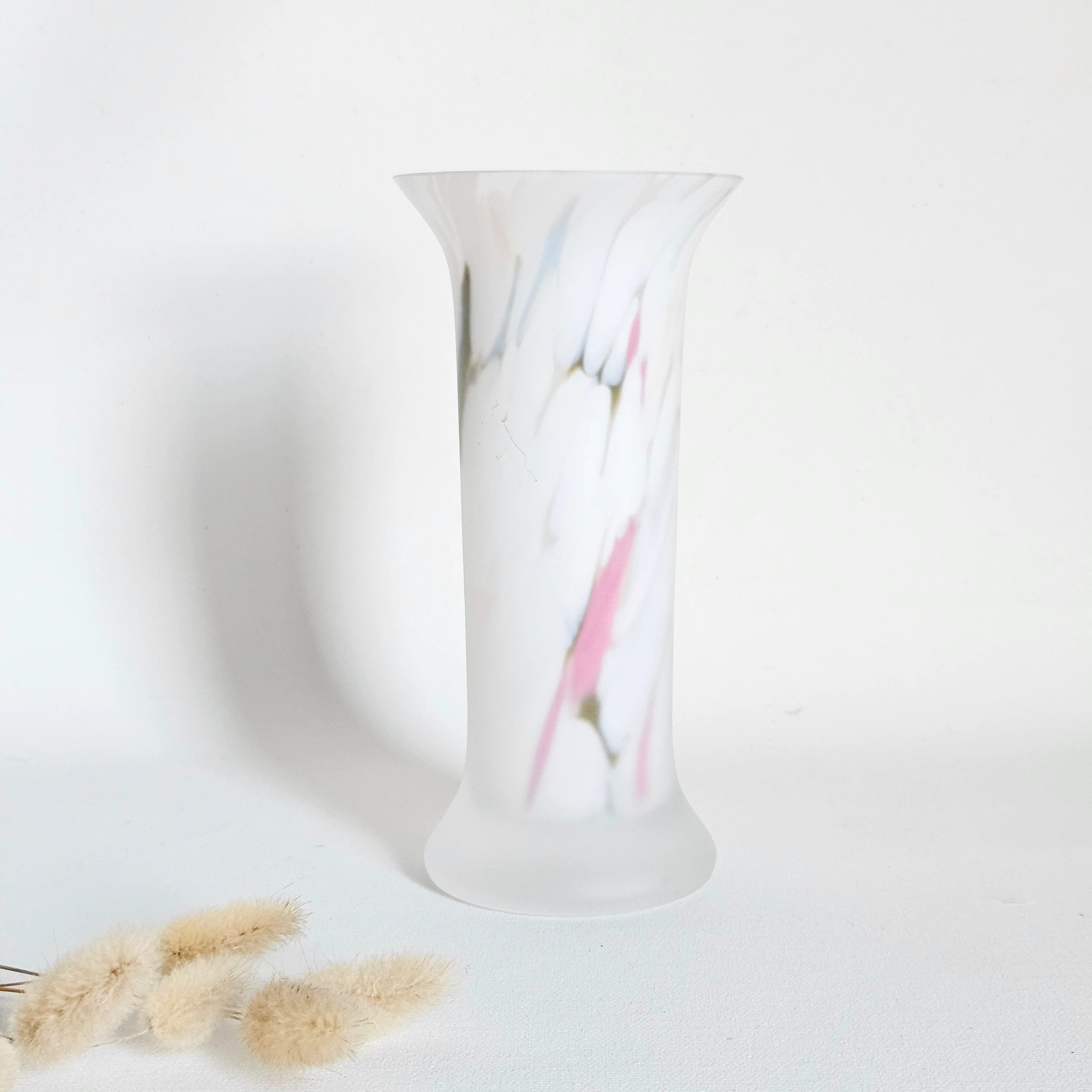 Vase vintage en verre soufflé, Kosta Boda - Image 2
