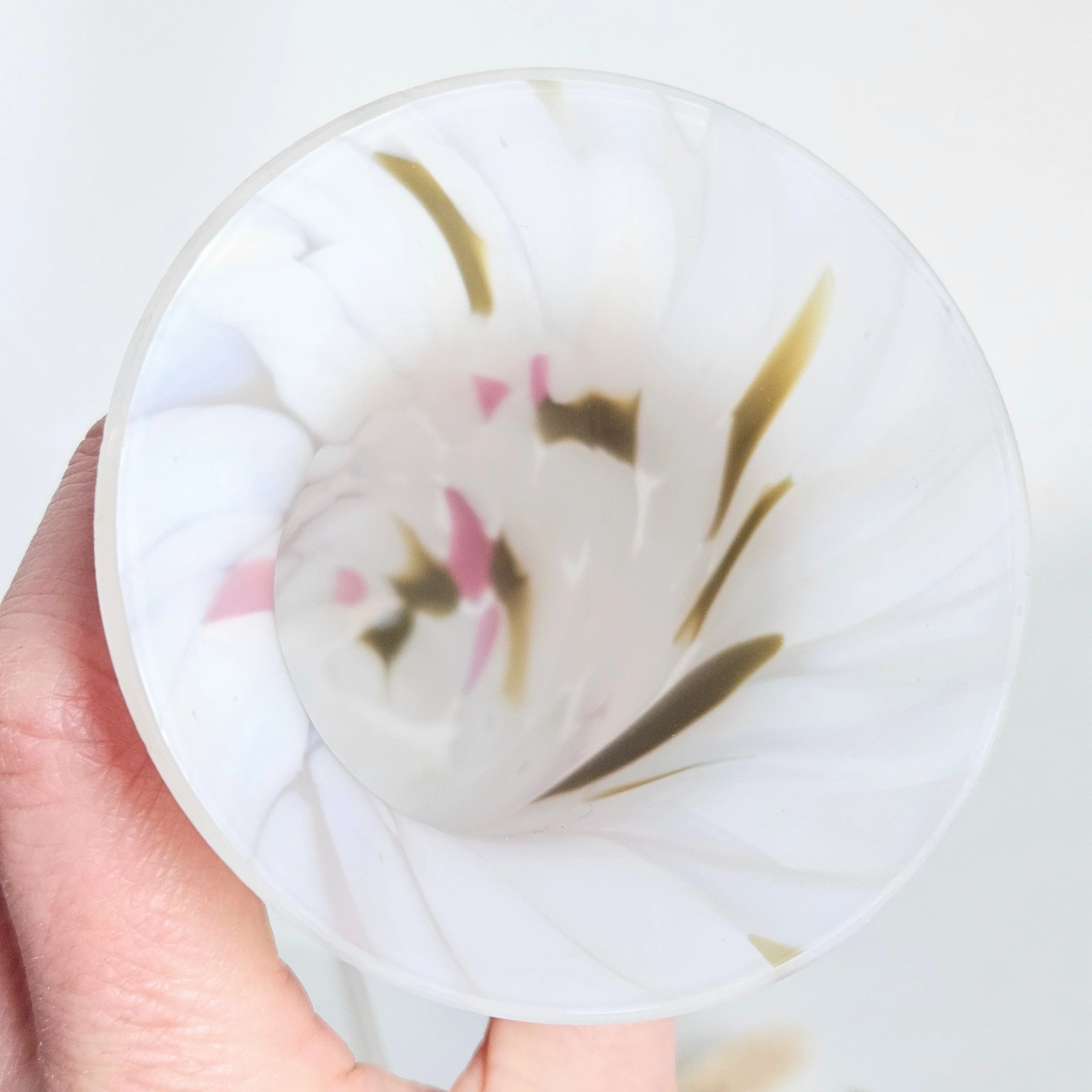 Vase vintage en verre soufflé, Kosta Boda - Image 4