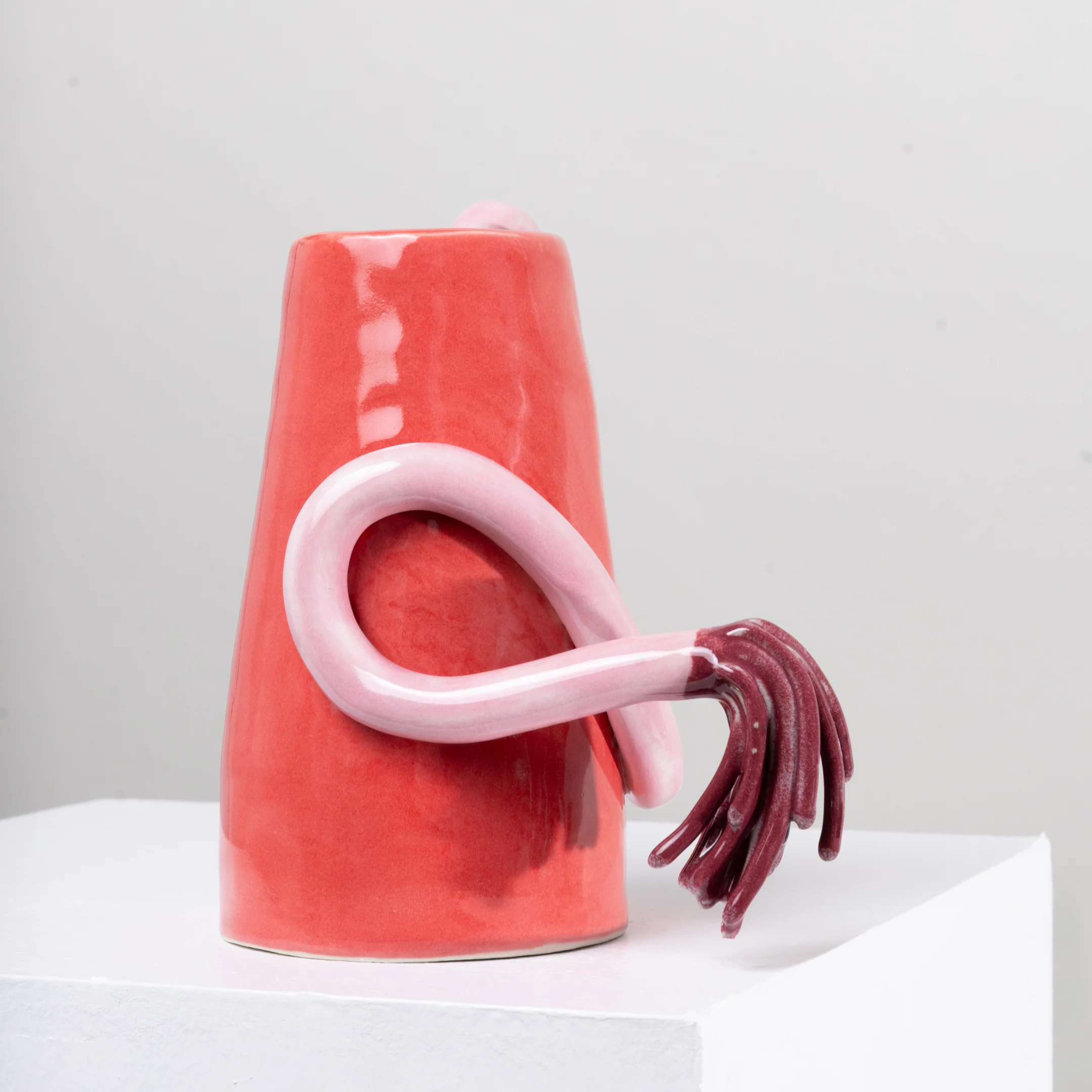Vase Extra Wonky Berry [tel quel]