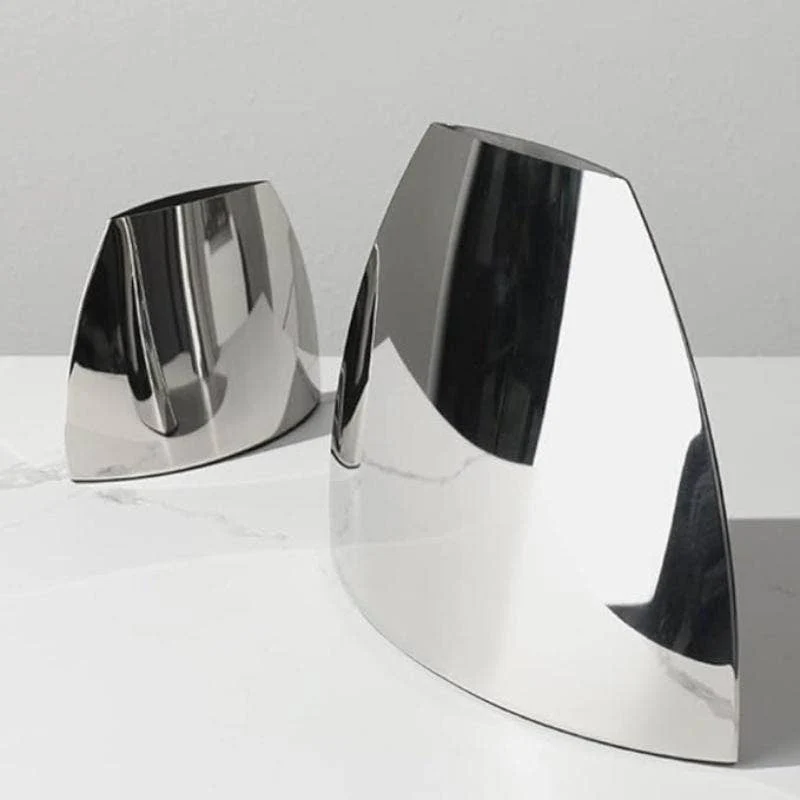 Vase miroir argenté - Image 4