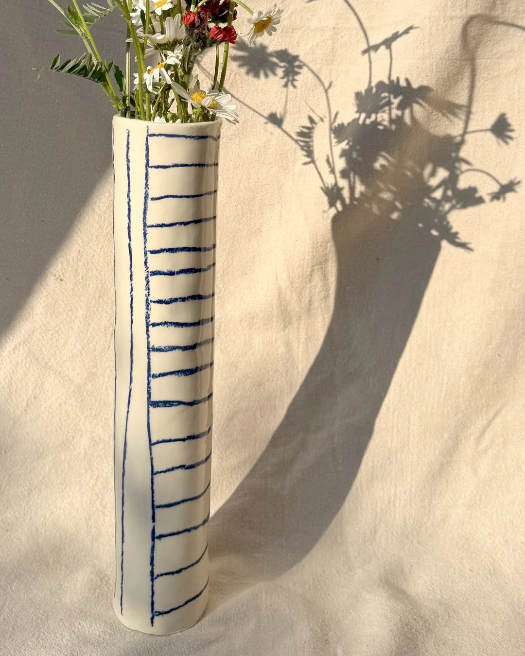 Vase rayures contraires - Image 2