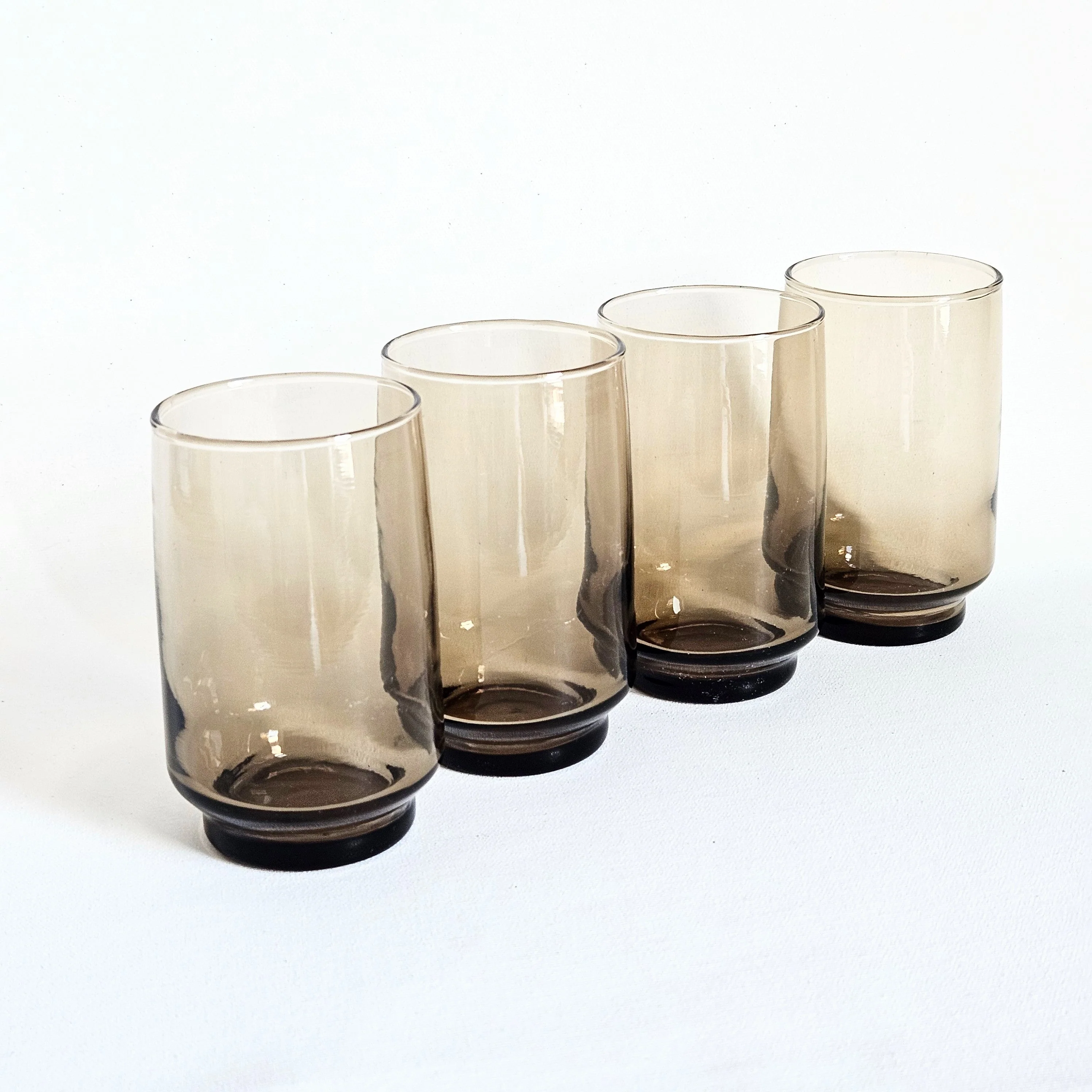 Duo de verres fumés Dominion vintages