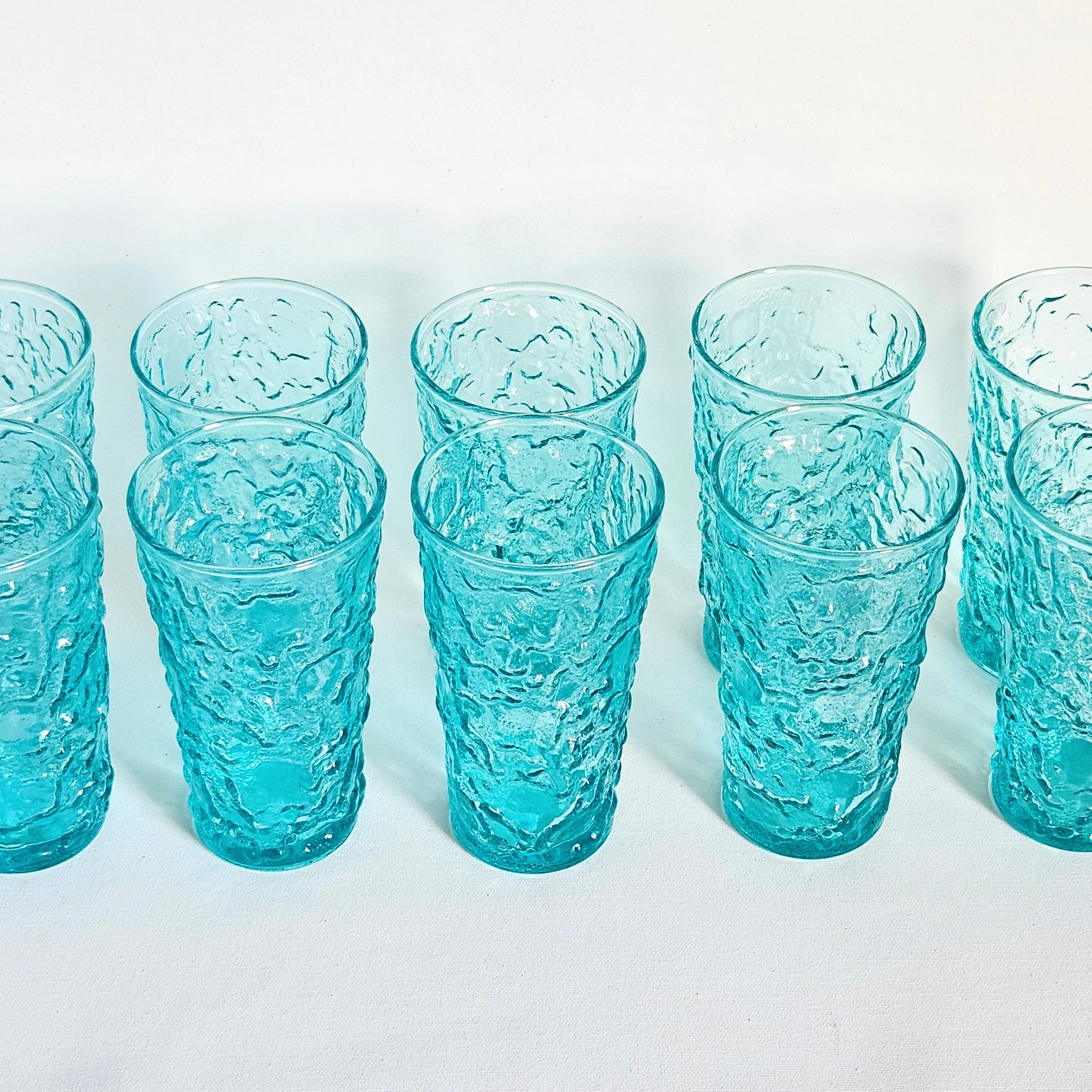 Duo de verres texturés Lido vintages, Anchor Hocking - Image 3