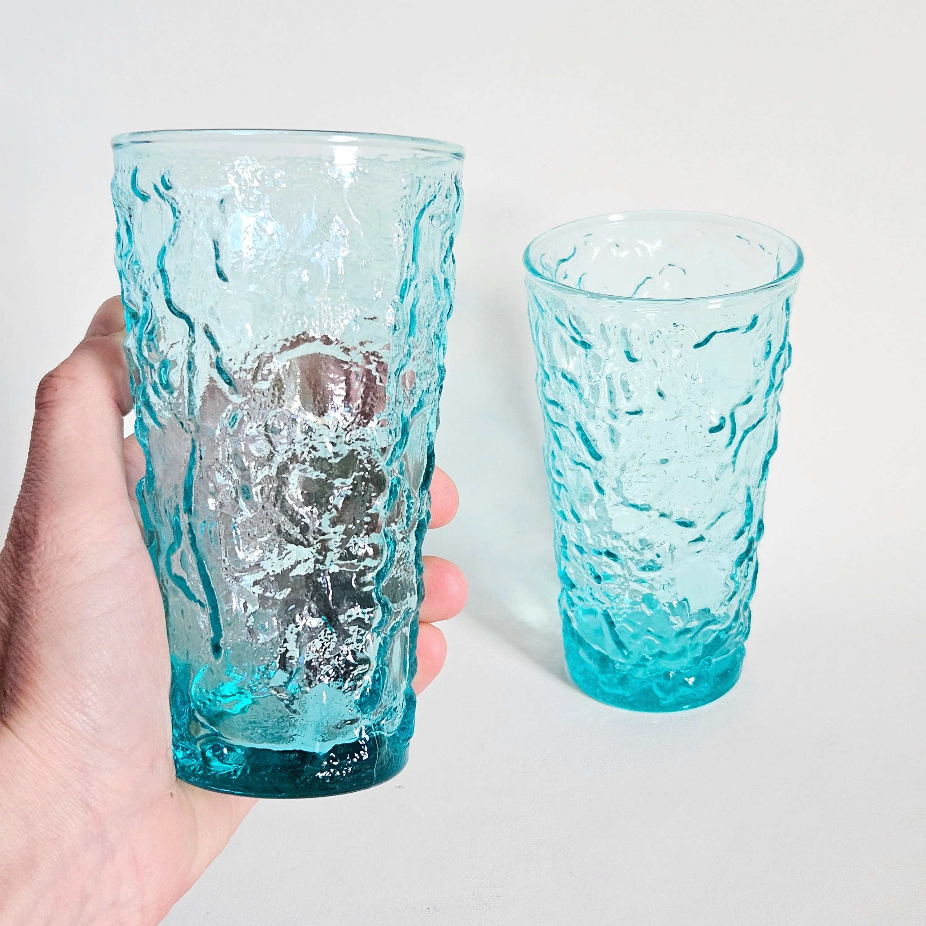 Duo de verres texturés Lido vintages, Anchor Hocking - Image 4