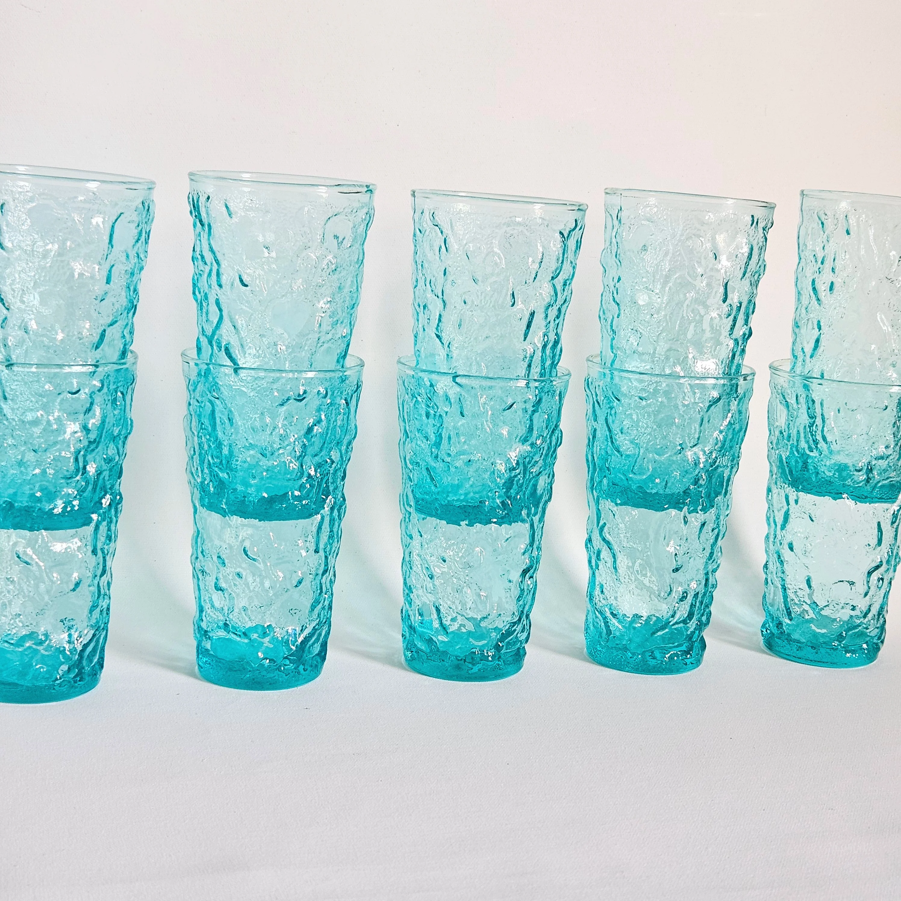 Duo de verres texturés Lido vintages, Anchor Hocking - Image 5